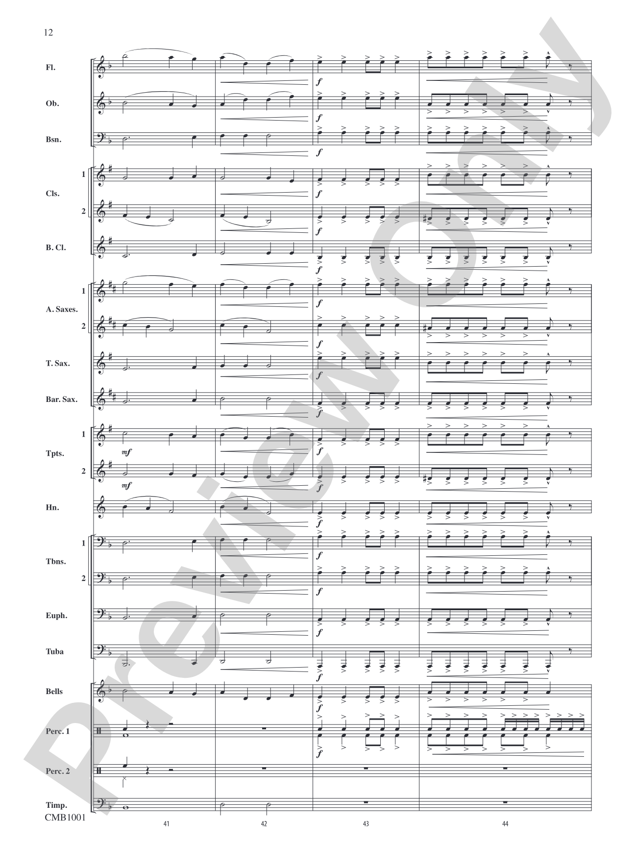 Circuits: Concert Band Conductor Score & Parts