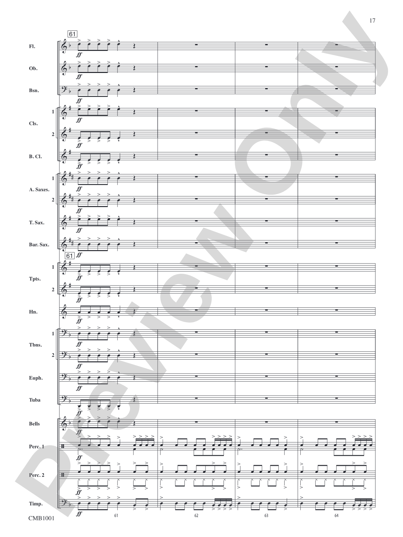 Circuits: Concert Band Conductor Score & Parts