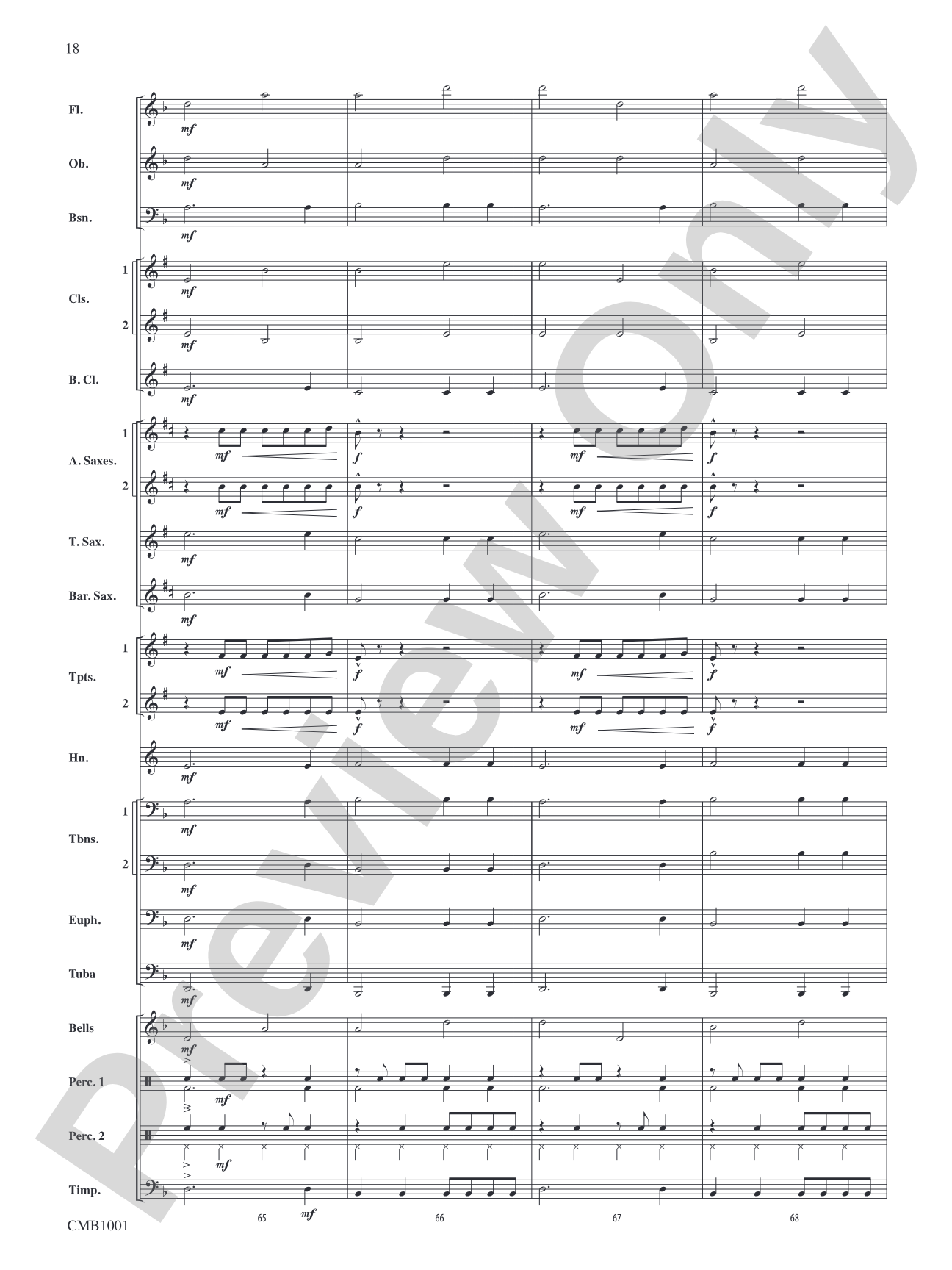 Circuits: Concert Band Conductor Score & Parts