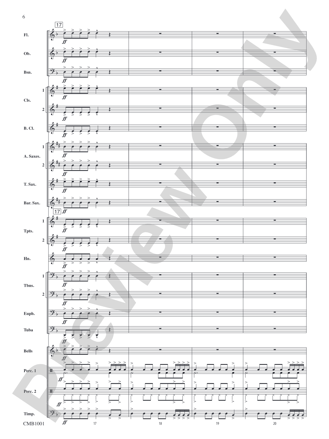 Circuits: Concert Band Conductor Score & Parts