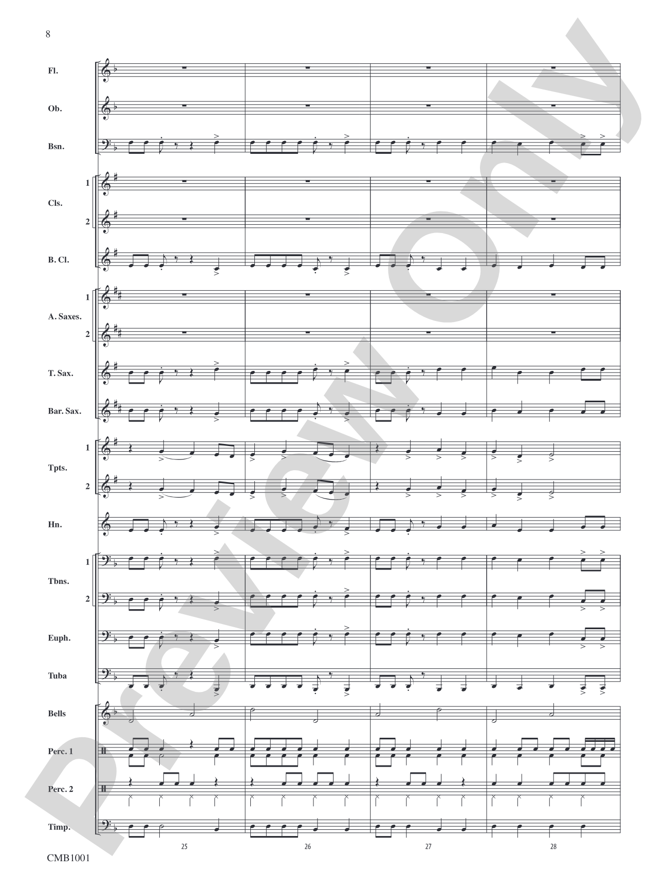 Circuits: Concert Band Conductor Score & Parts