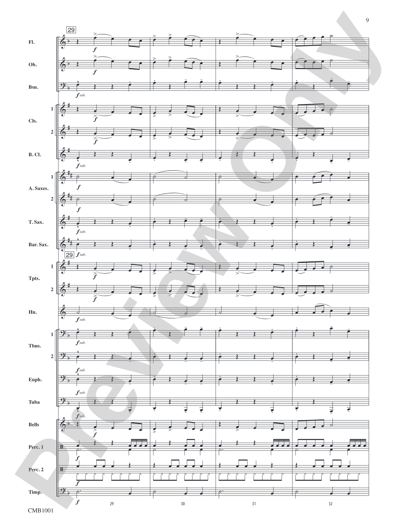 Circuits: Concert Band Conductor Score & Parts