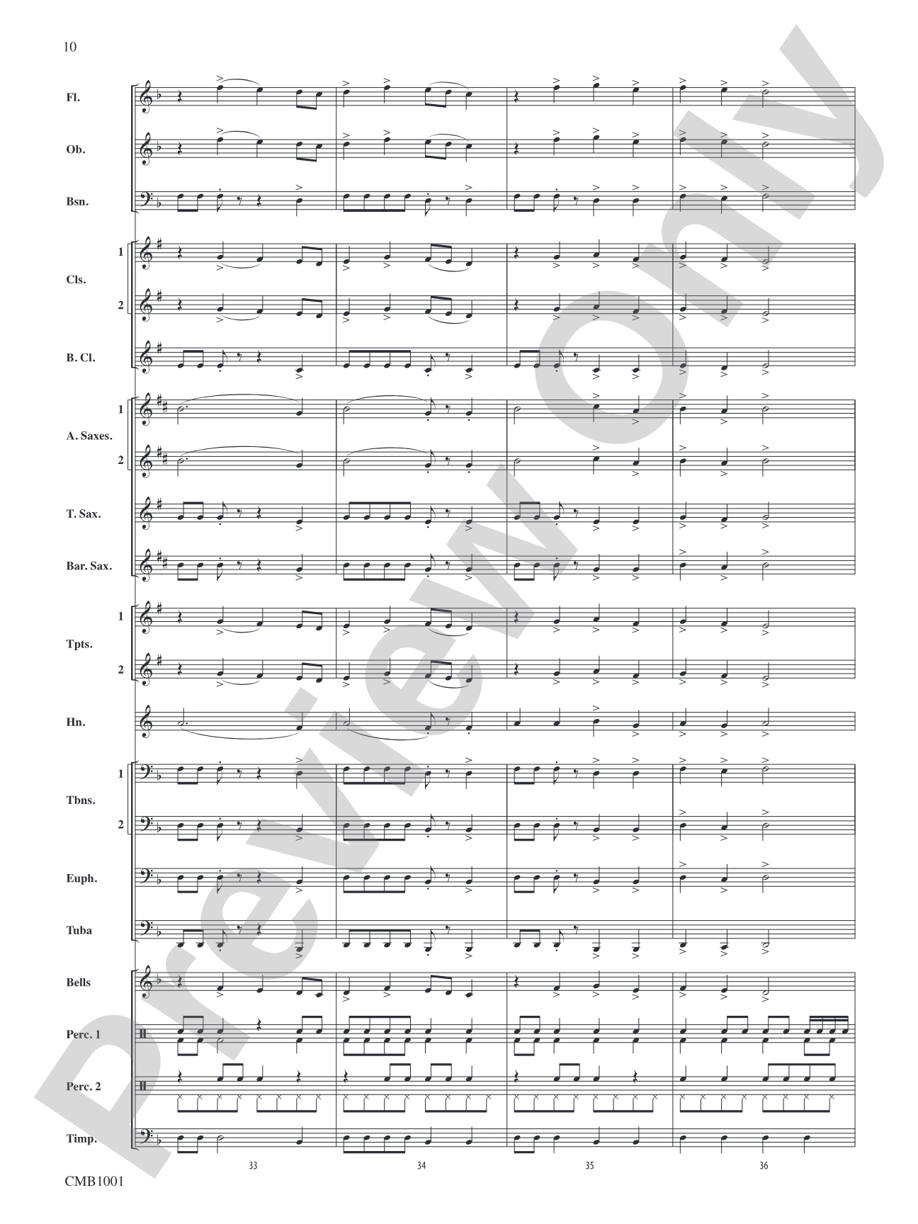Circuits: Concert Band Conductor Score & Parts