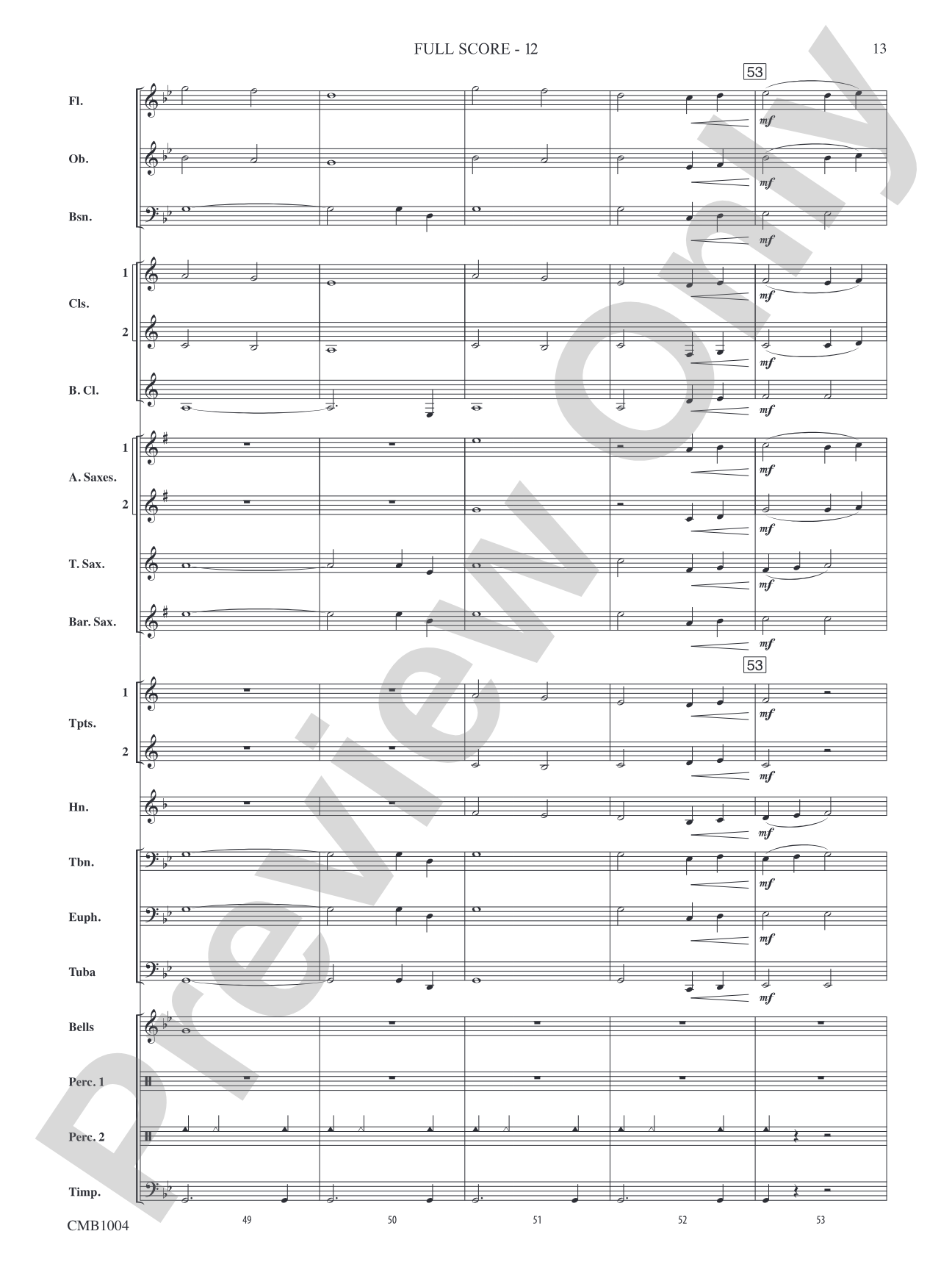 Supernova: Concert Band Conductor Score & Parts