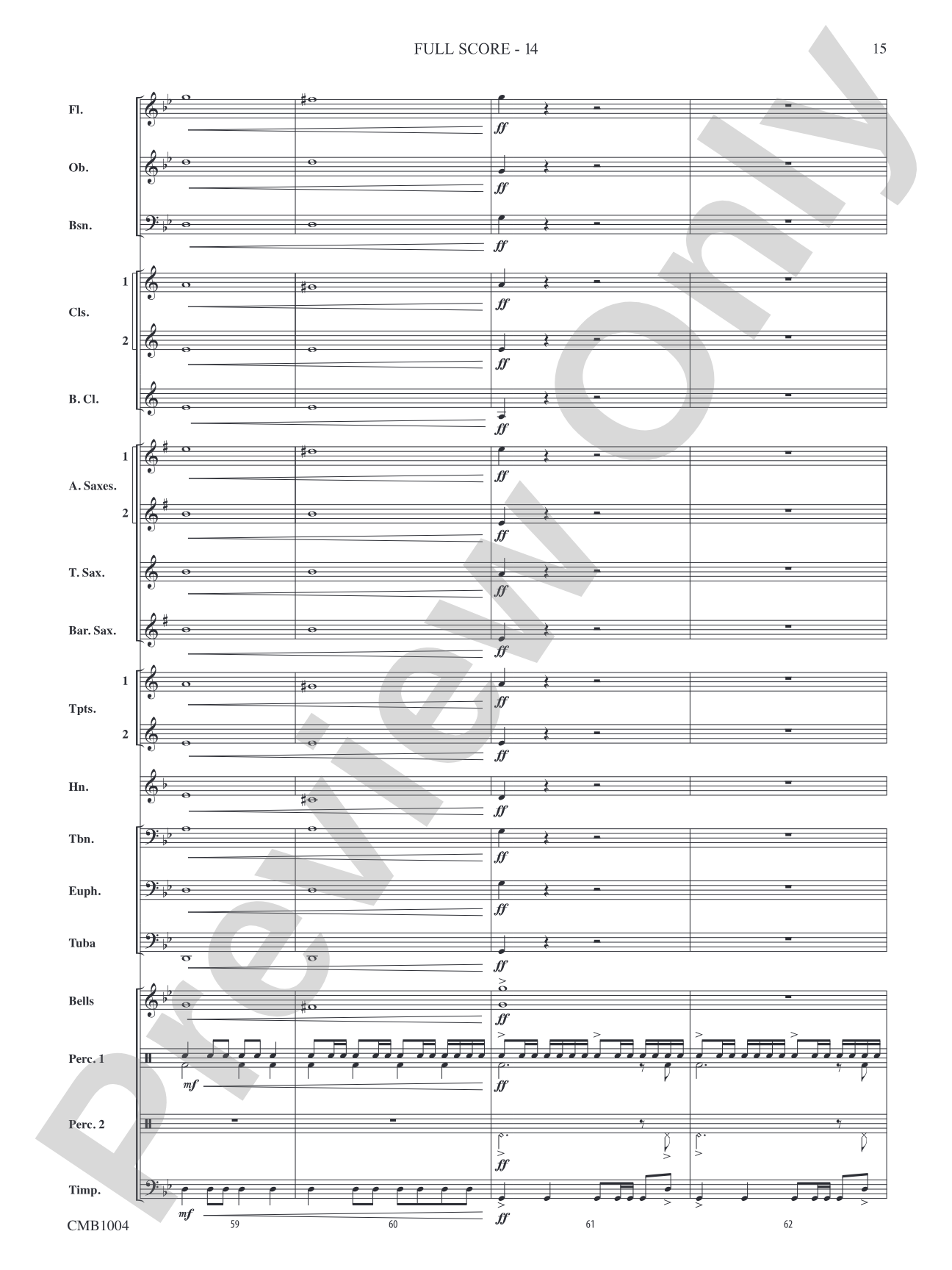 Supernova: Concert Band Conductor Score & Parts