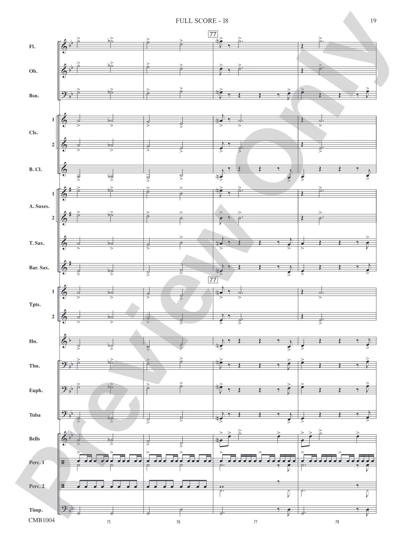 Supernova: Concert Band Conductor Score & Parts