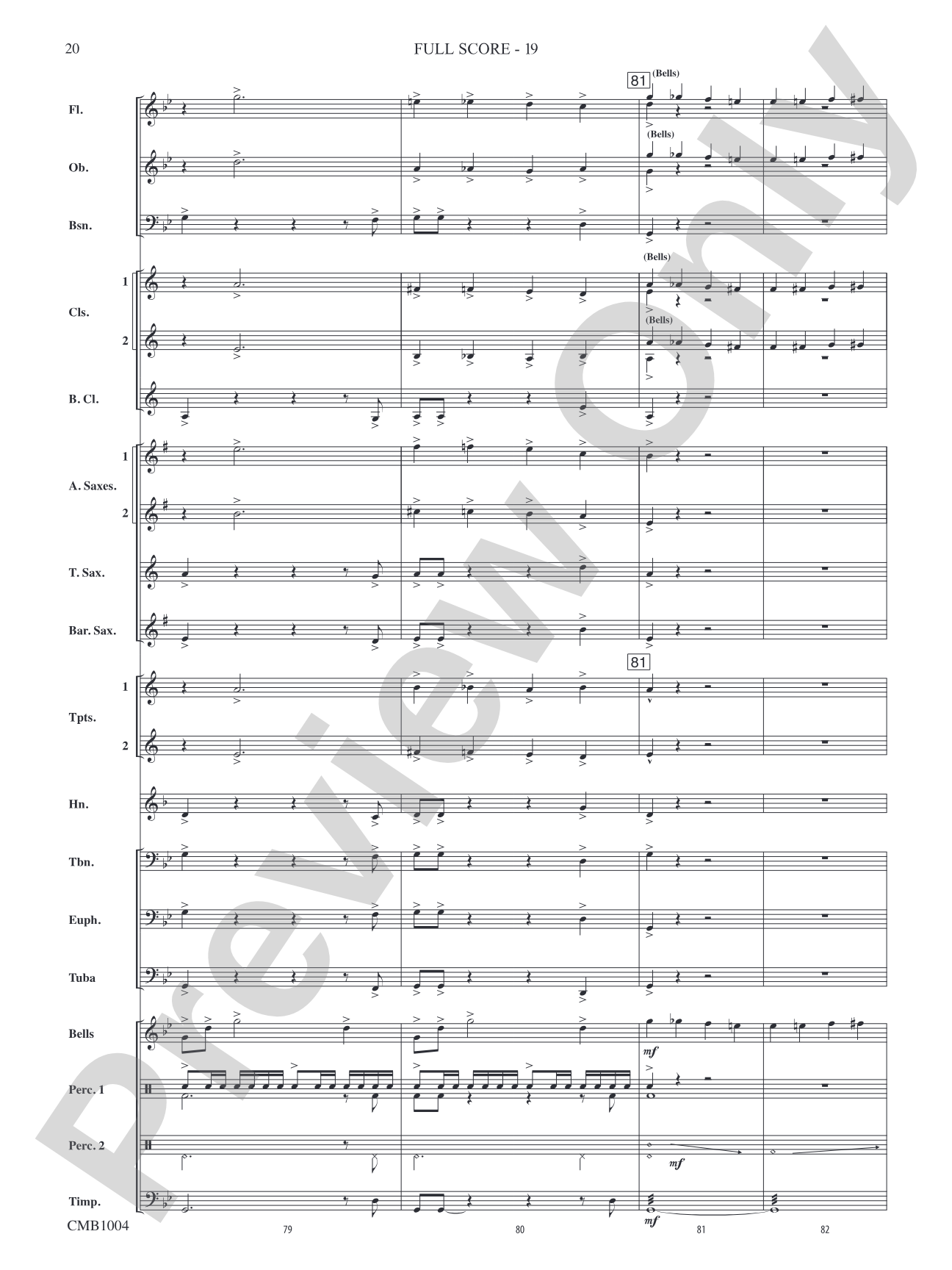 Supernova: Concert Band Conductor Score & Parts
