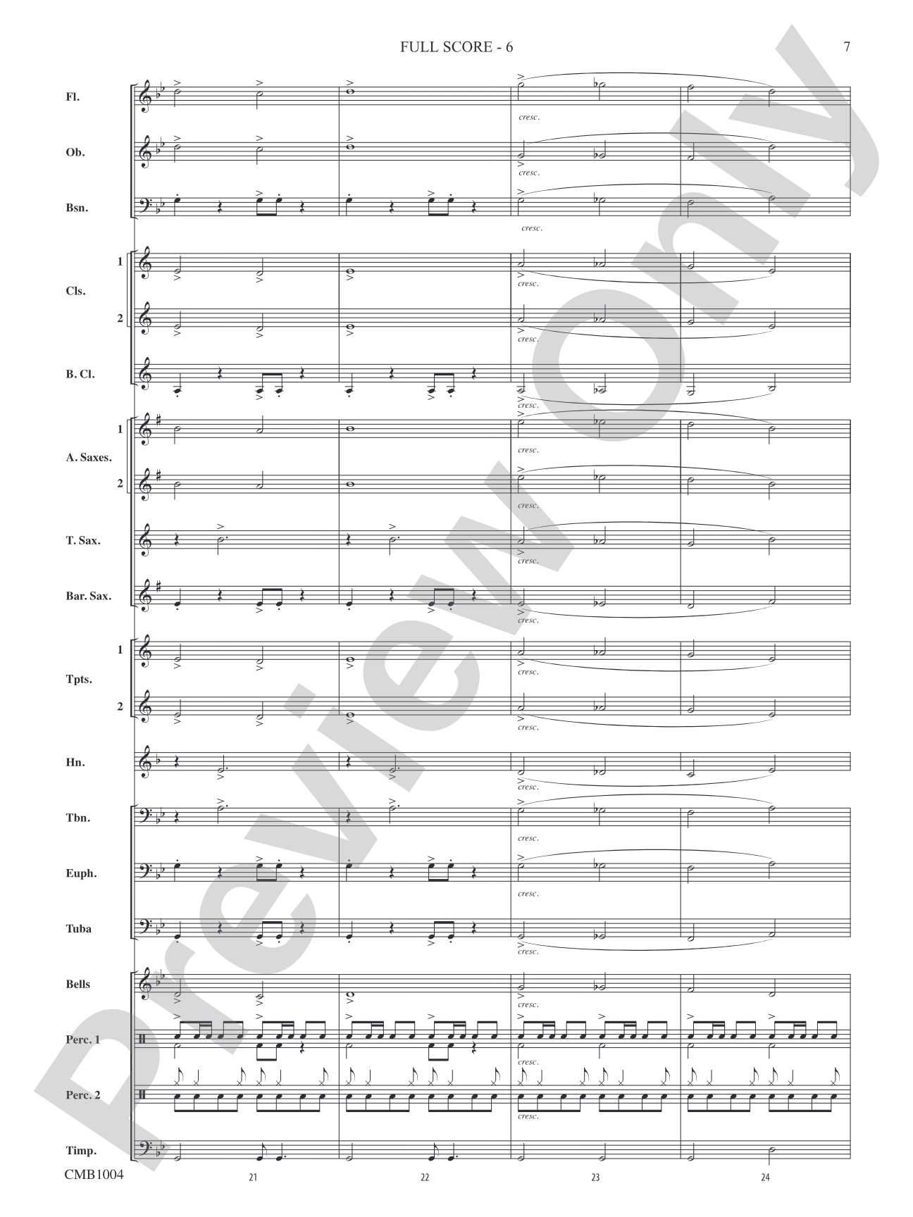 Supernova: Concert Band Conductor Score & Parts