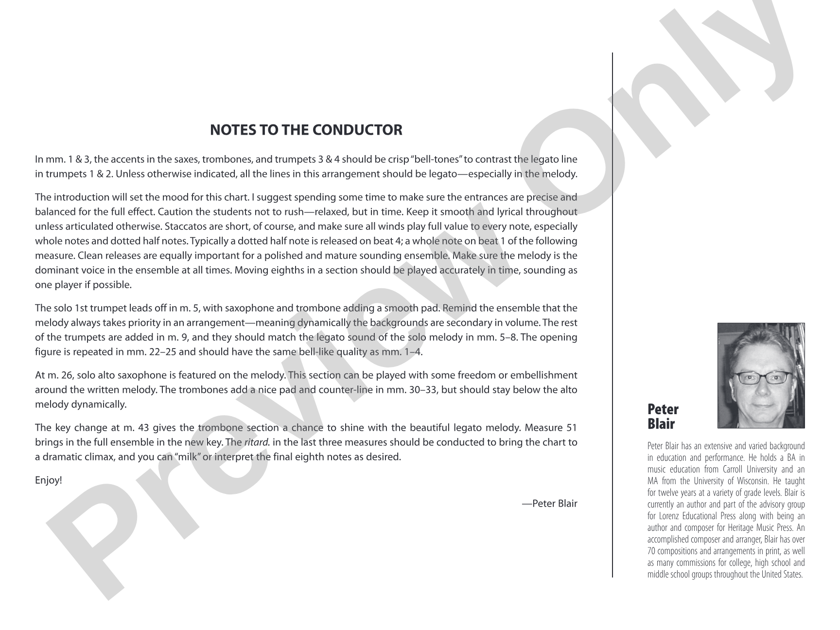 I'll Be Home for Christmas: Jazz Ensemble Conductor Score & Parts
