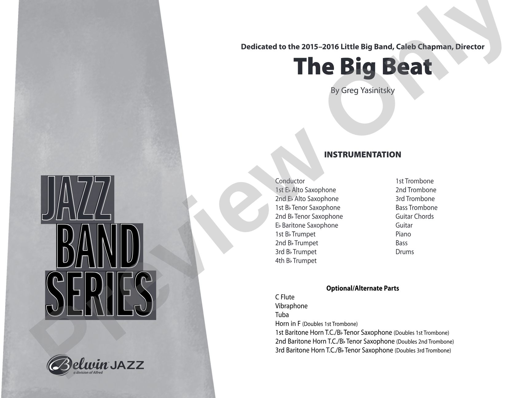 The Big Beat: Score