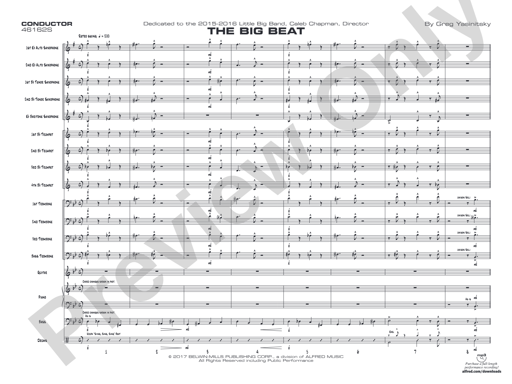 The Big Beat: Score