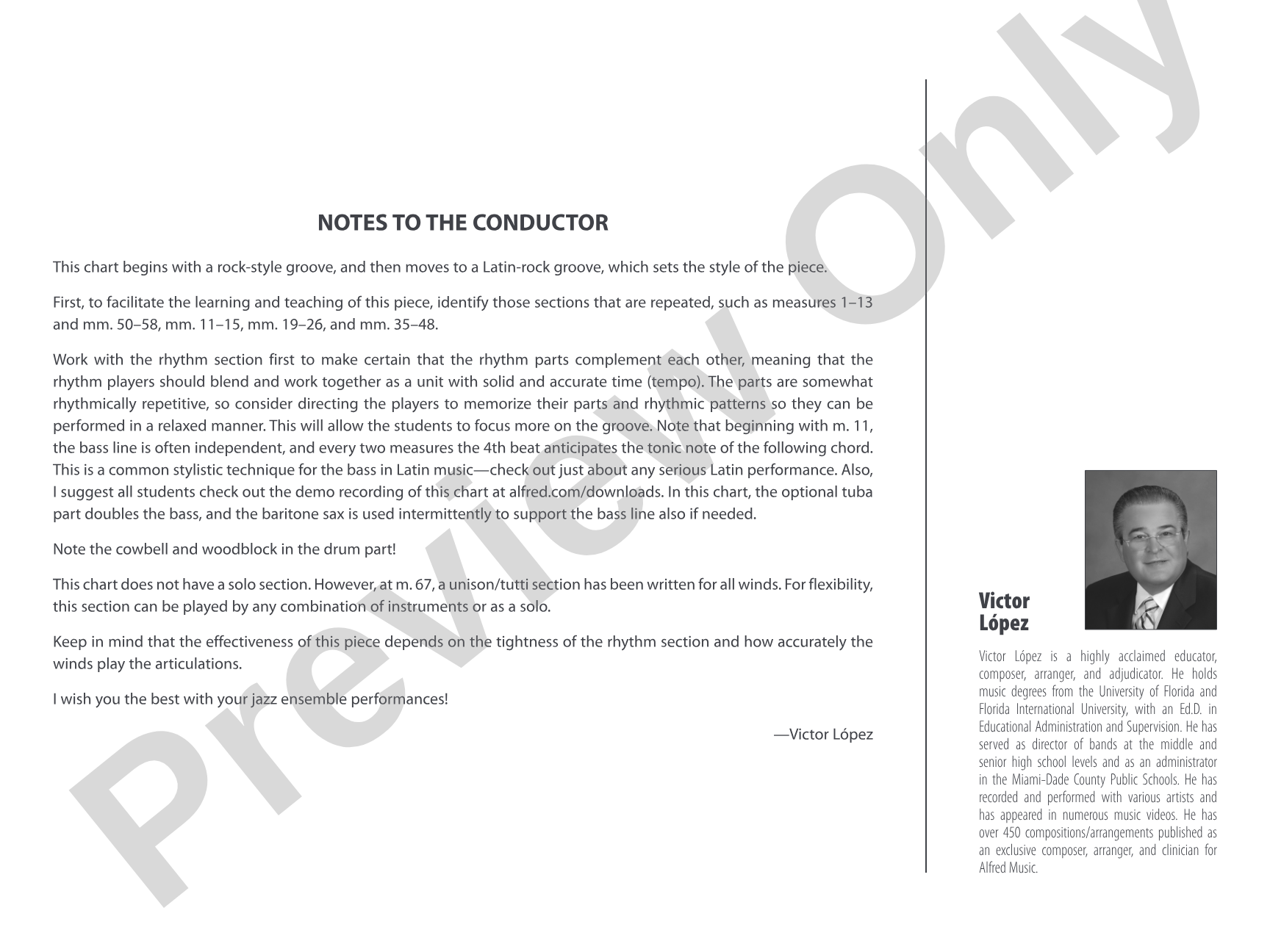 Rumble Bee: Jazz Ensemble Conductor Score & Parts