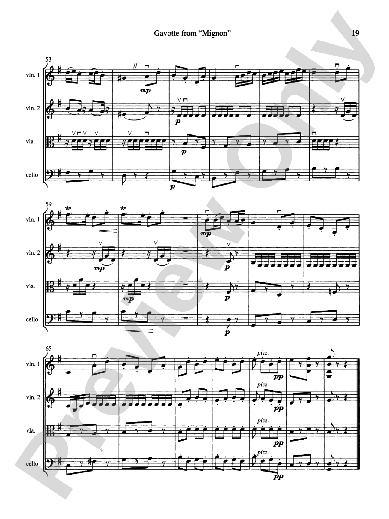 String Quartets for Beginning Ensembles, Volume 2: Score