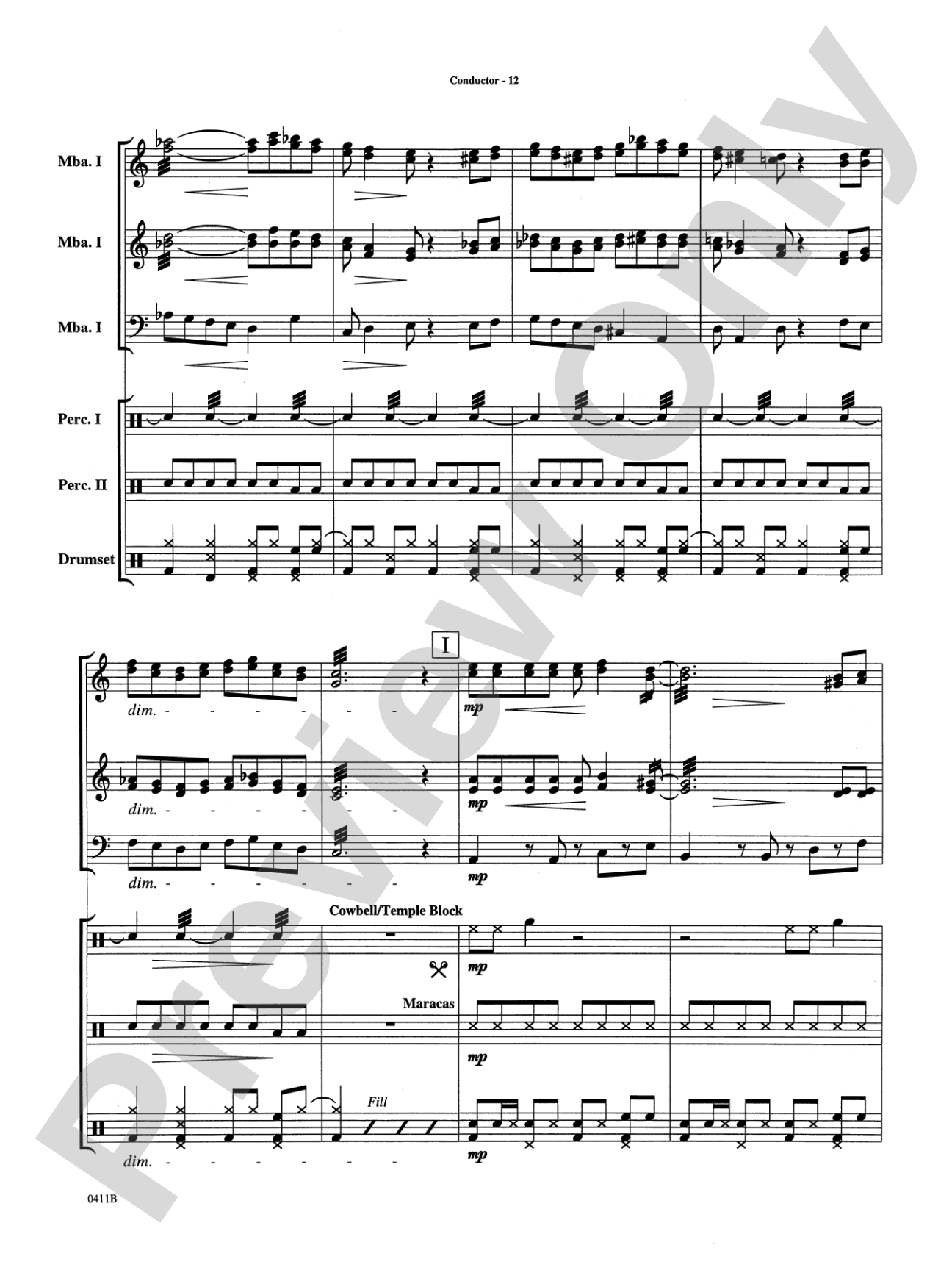 The Mexican Collection: Percussion Ensemble Book