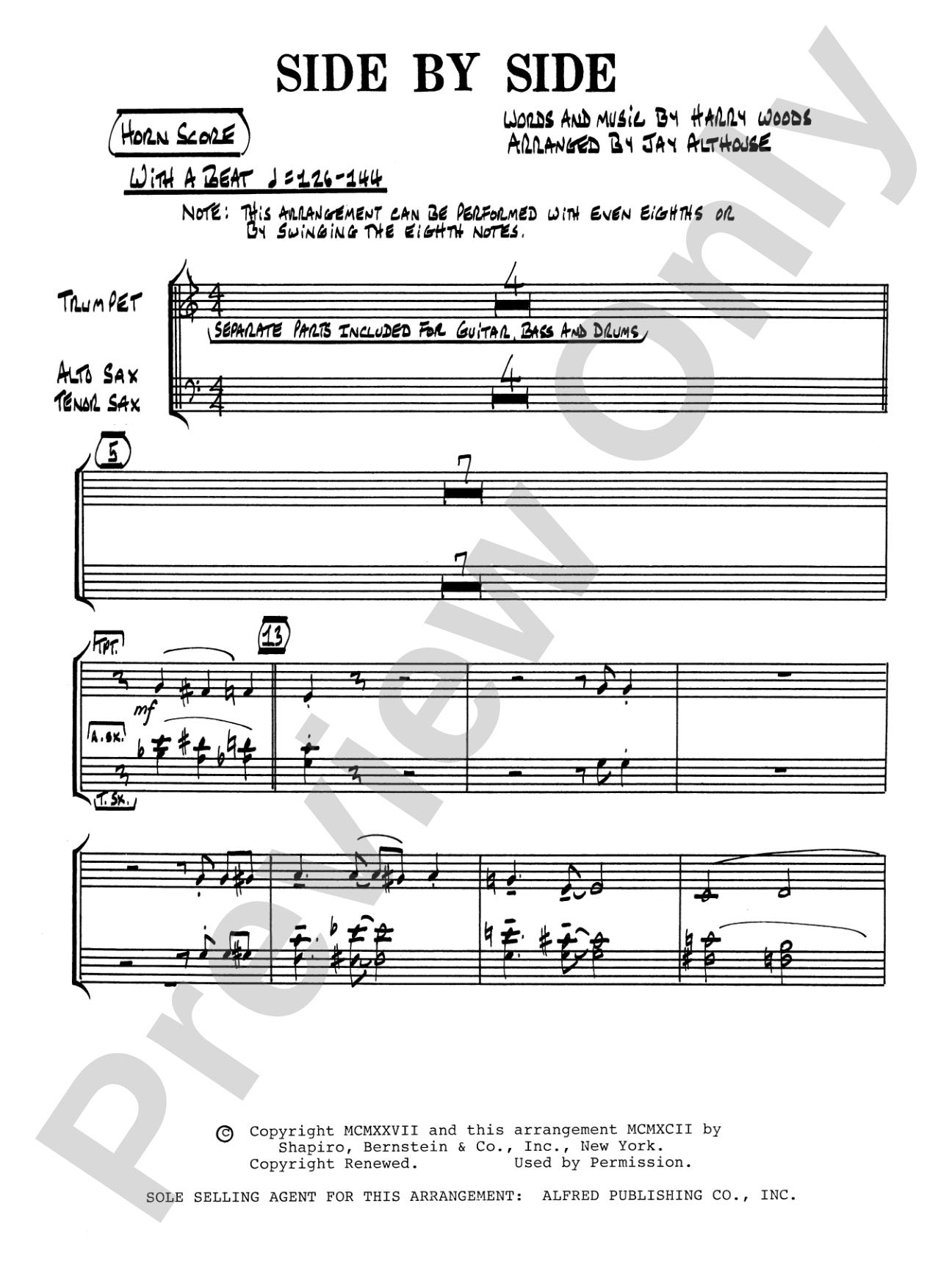 Side by Side: Choral SoundPax