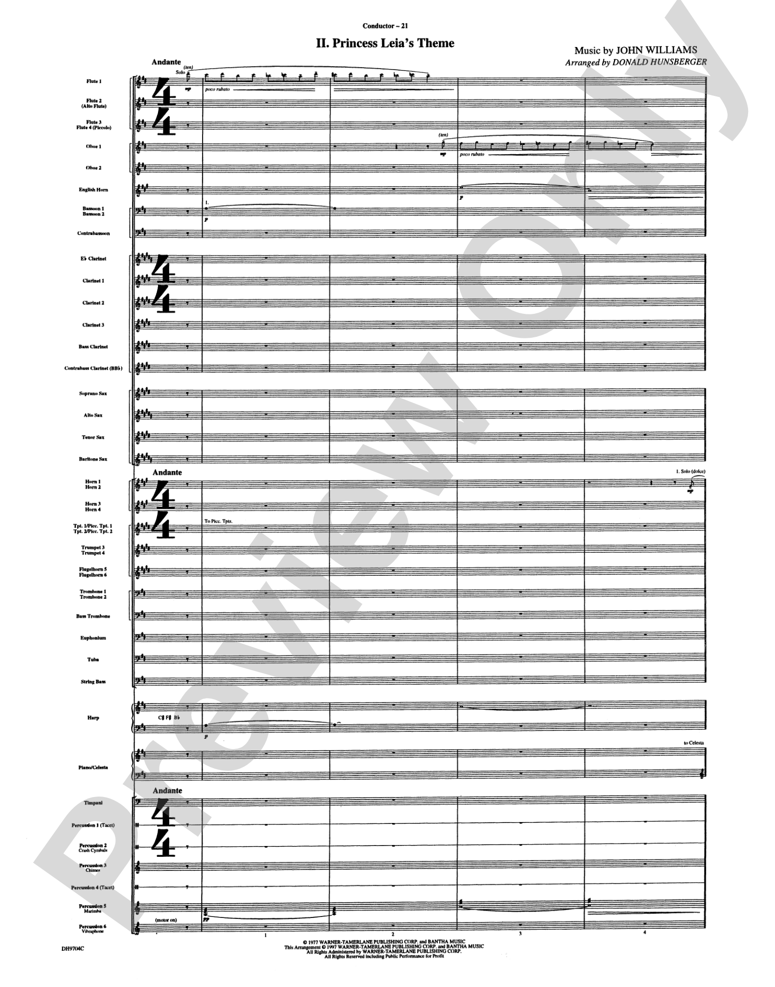 Star Wars® Trilogy: Score