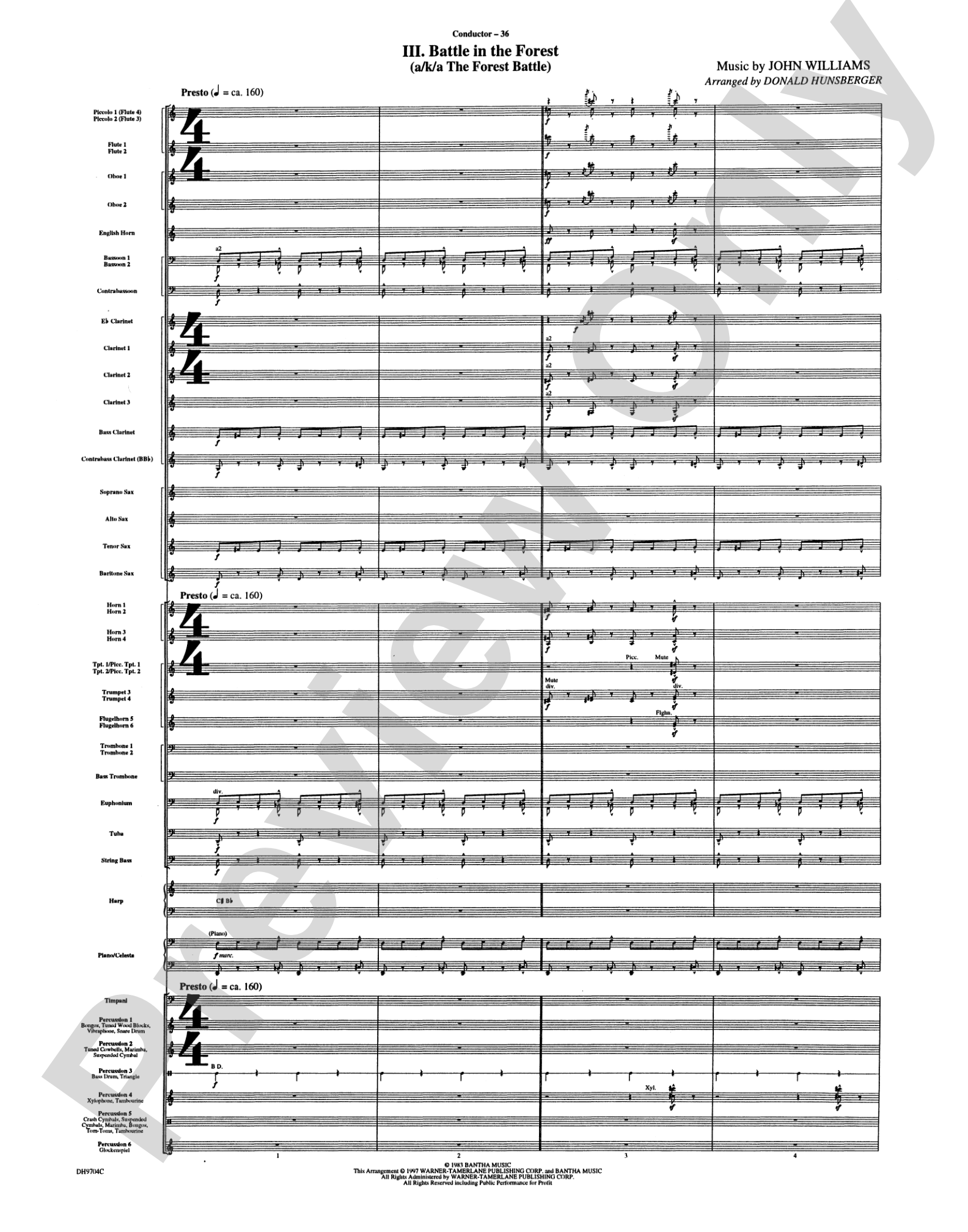 Star Wars® Trilogy: Score