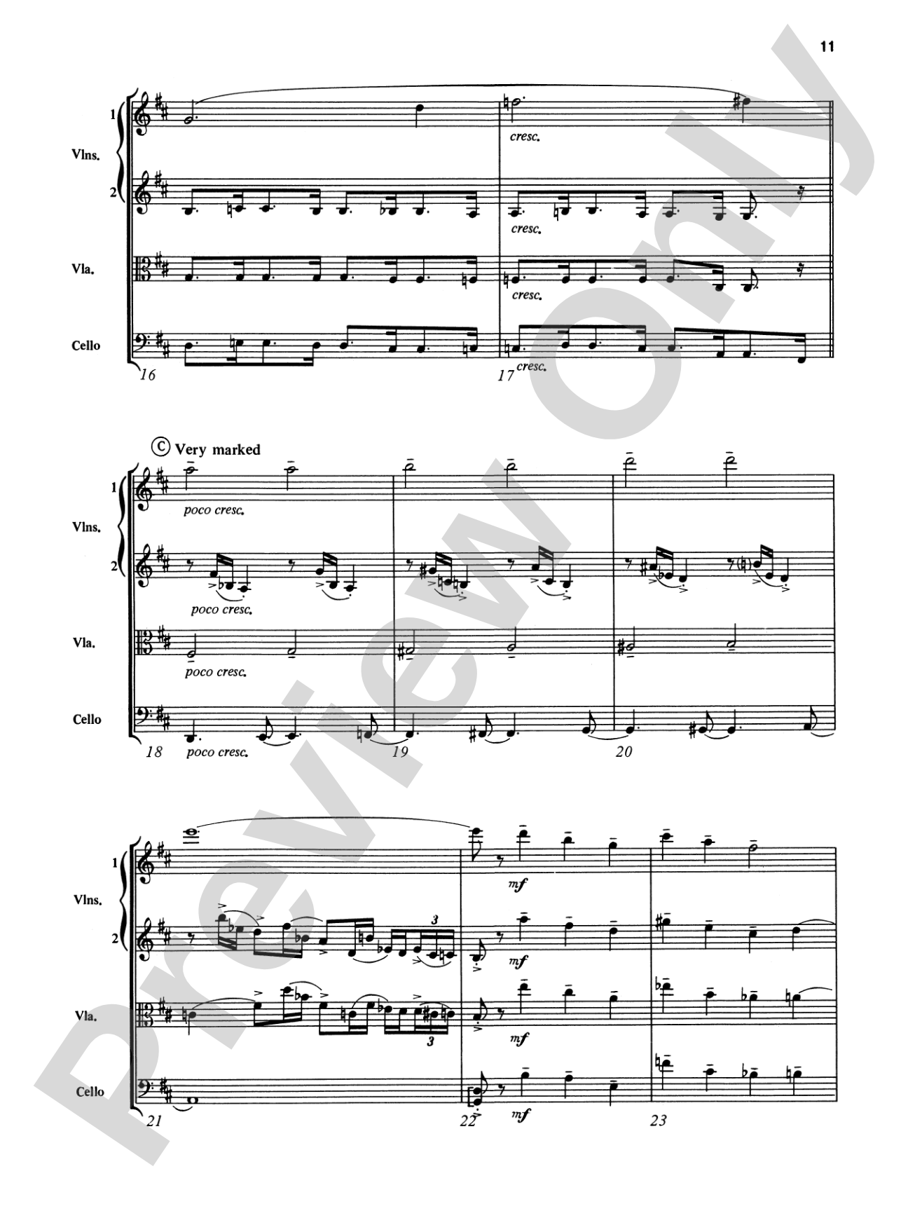 The Man I Love and Other George Gershwin Classics: String Quartet Full Score & Parts