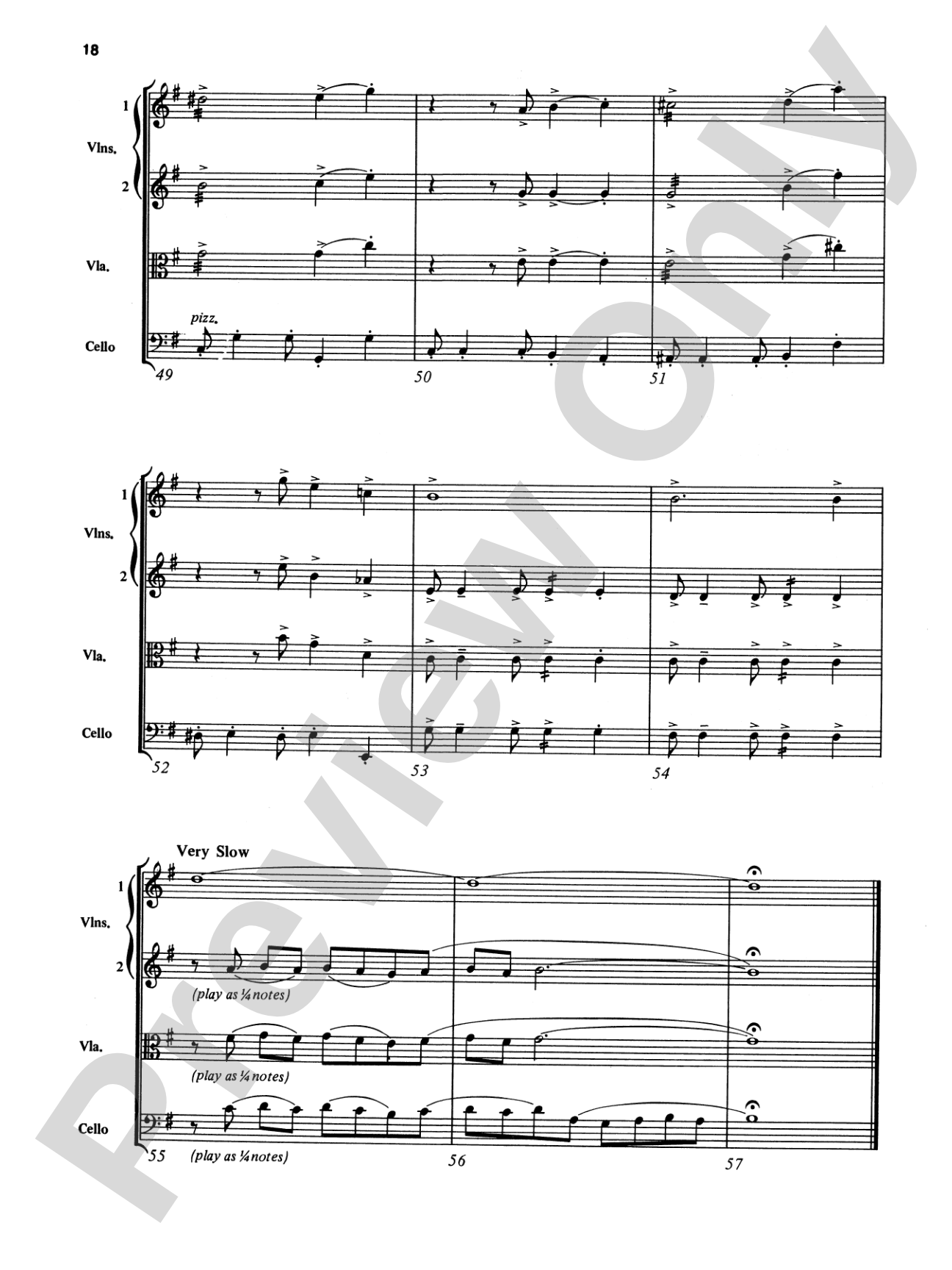 The Man I Love and Other George Gershwin Classics: String Quartet Full Score & Parts