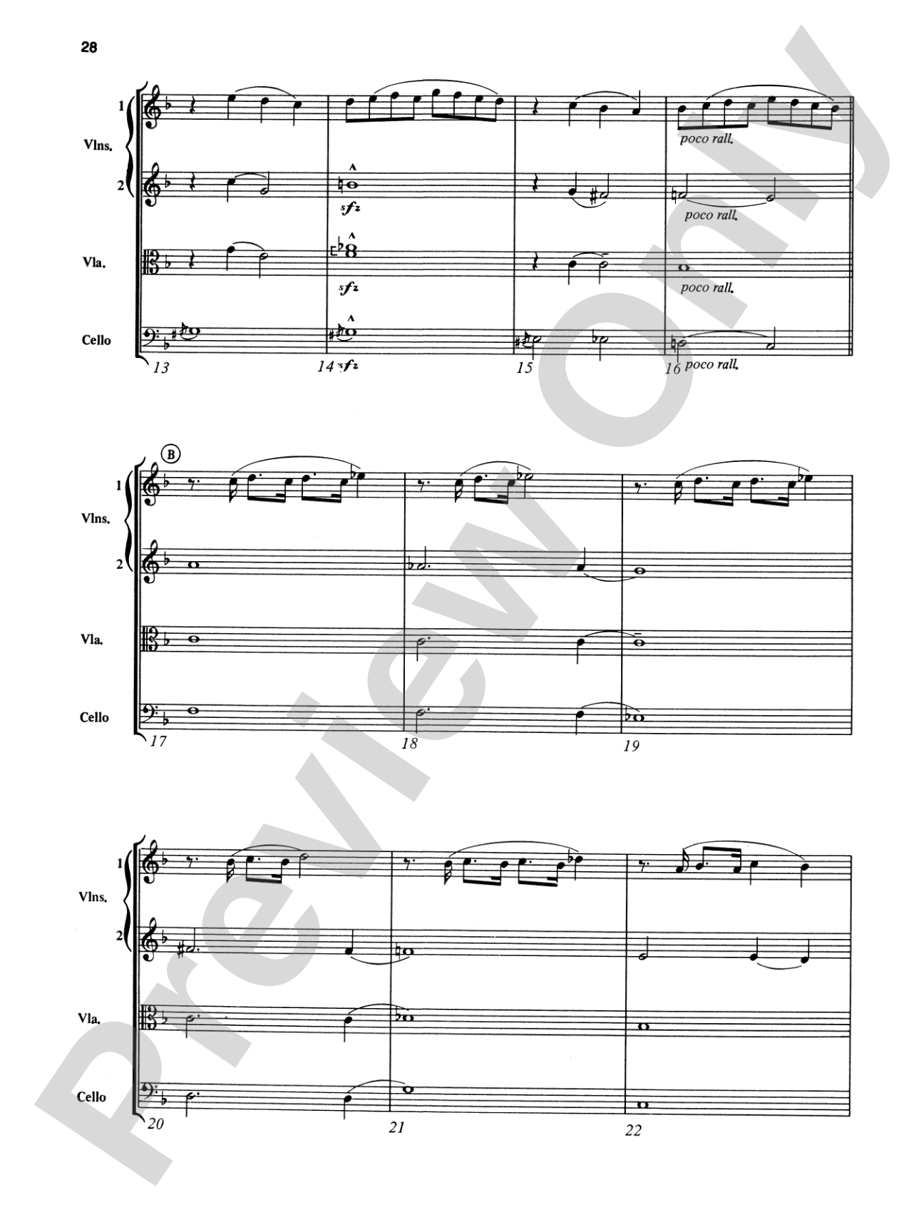 The Man I Love and Other George Gershwin Classics: String Quartet Full Score & Parts