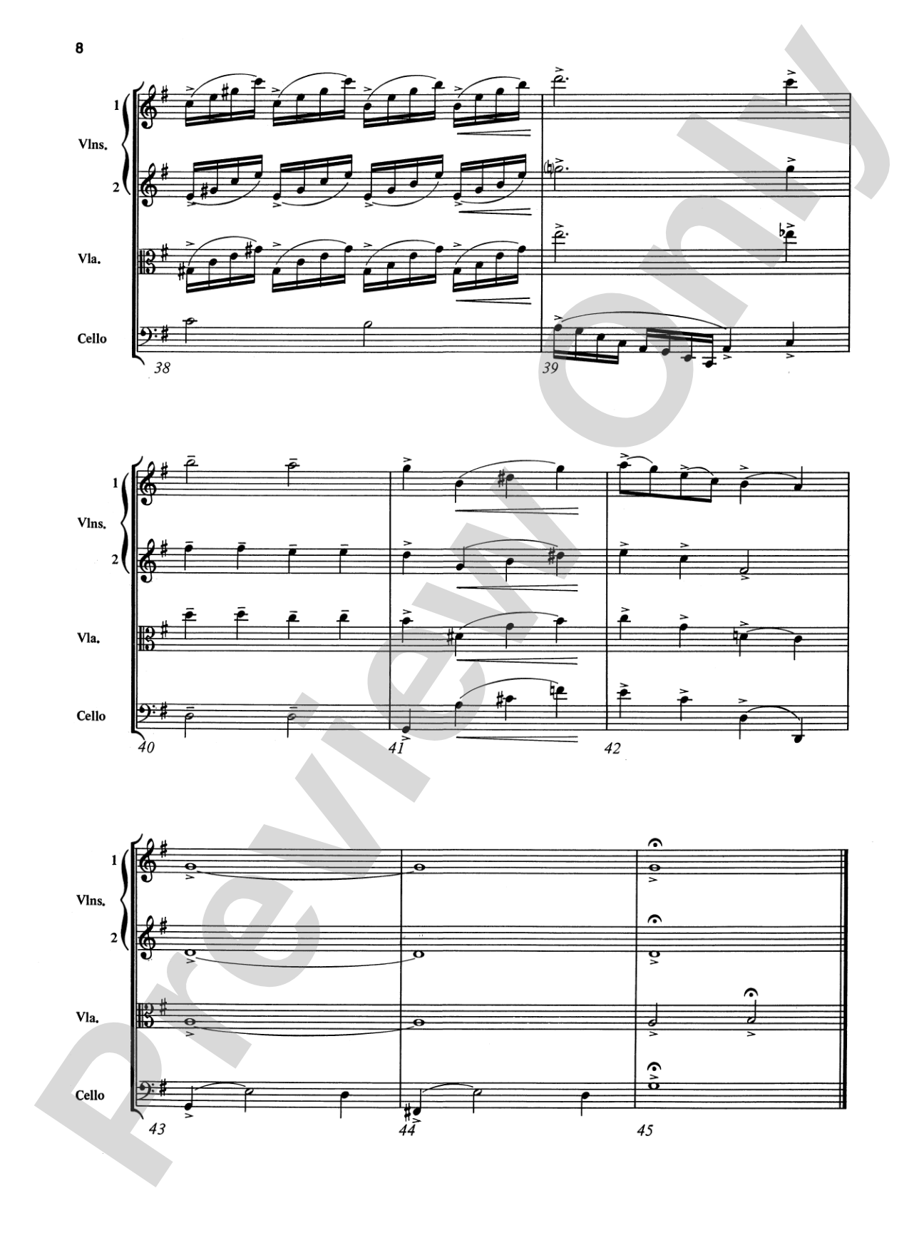 The Man I Love and Other George Gershwin Classics: String Quartet Full Score & Parts