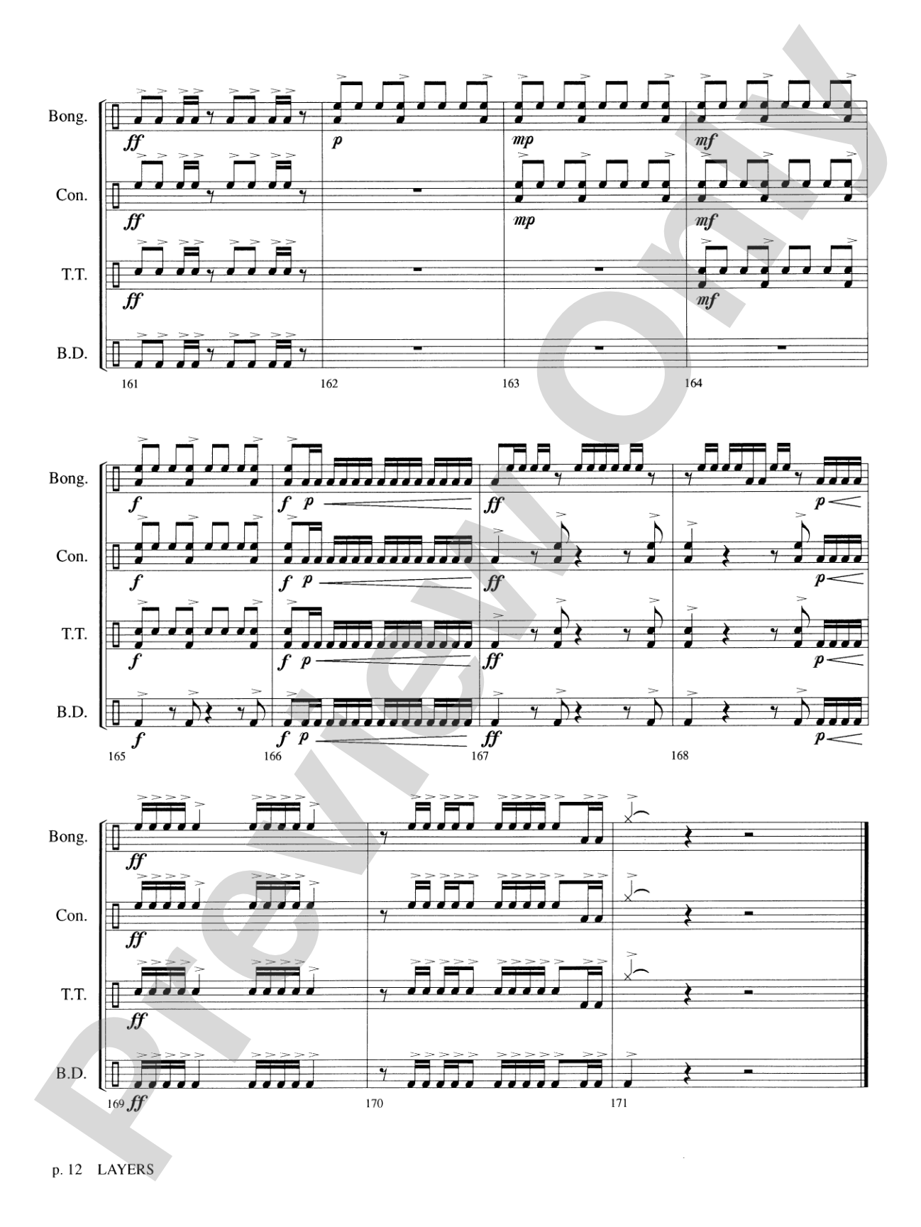 Layers: Score