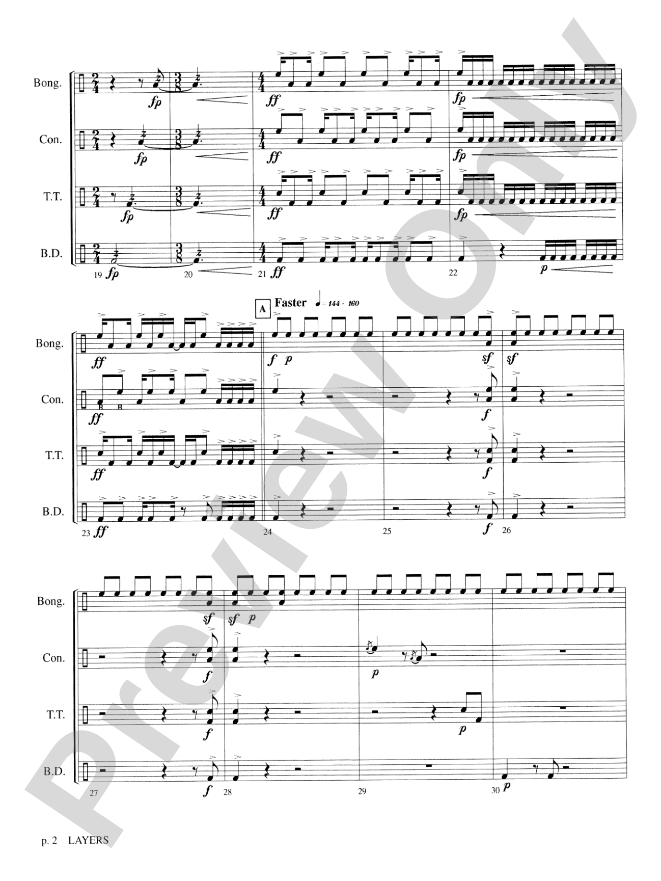 Layers: Score