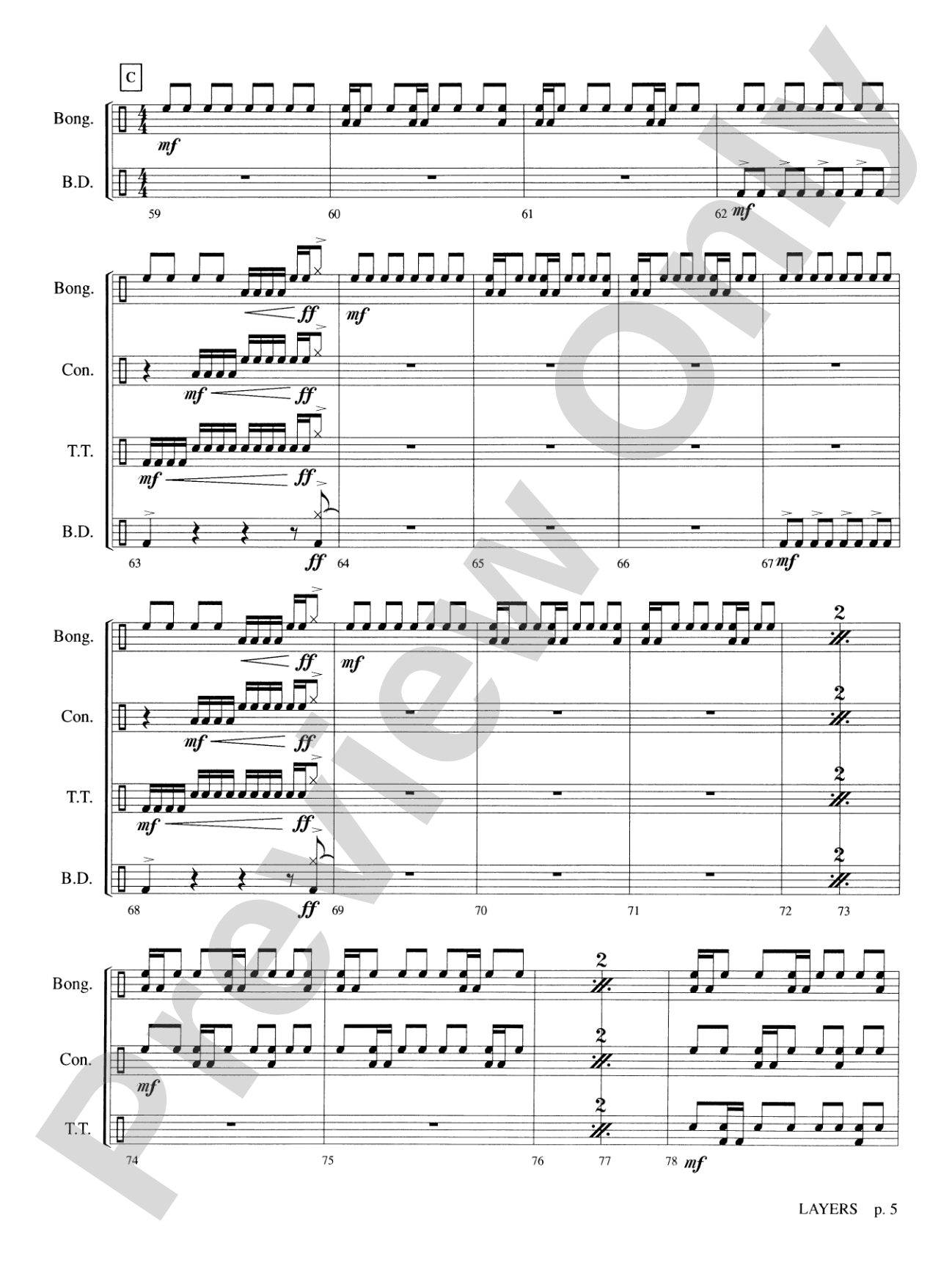 Layers: Score