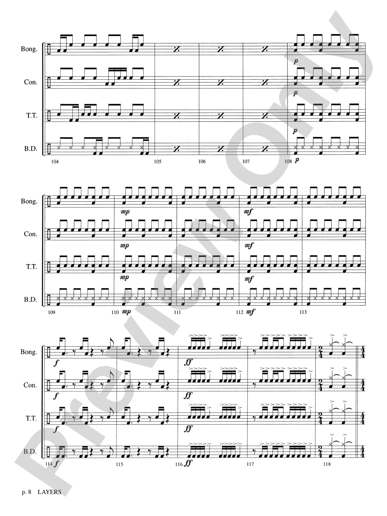 Layers: Score