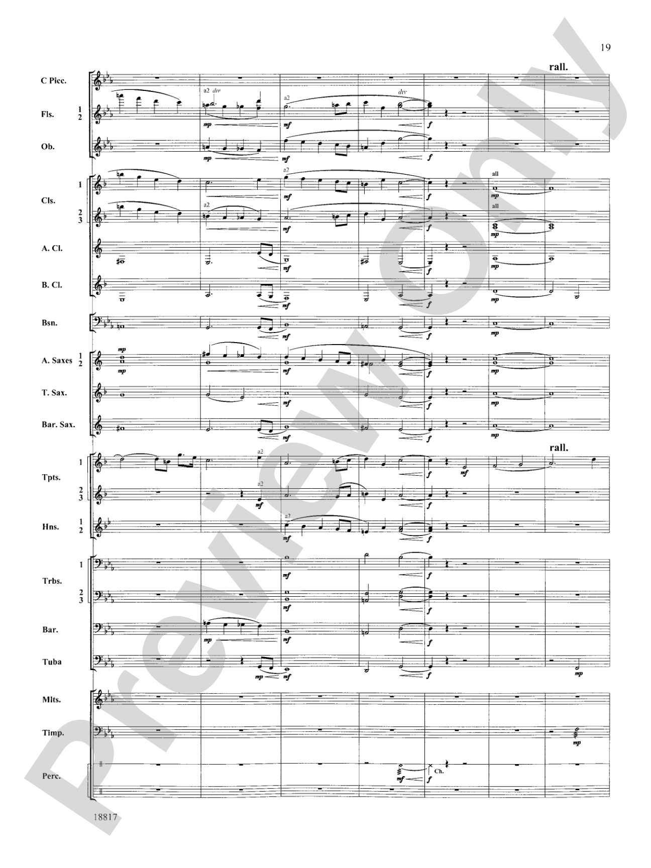 Northwest Rising: Concert Band Conductor Score & Parts