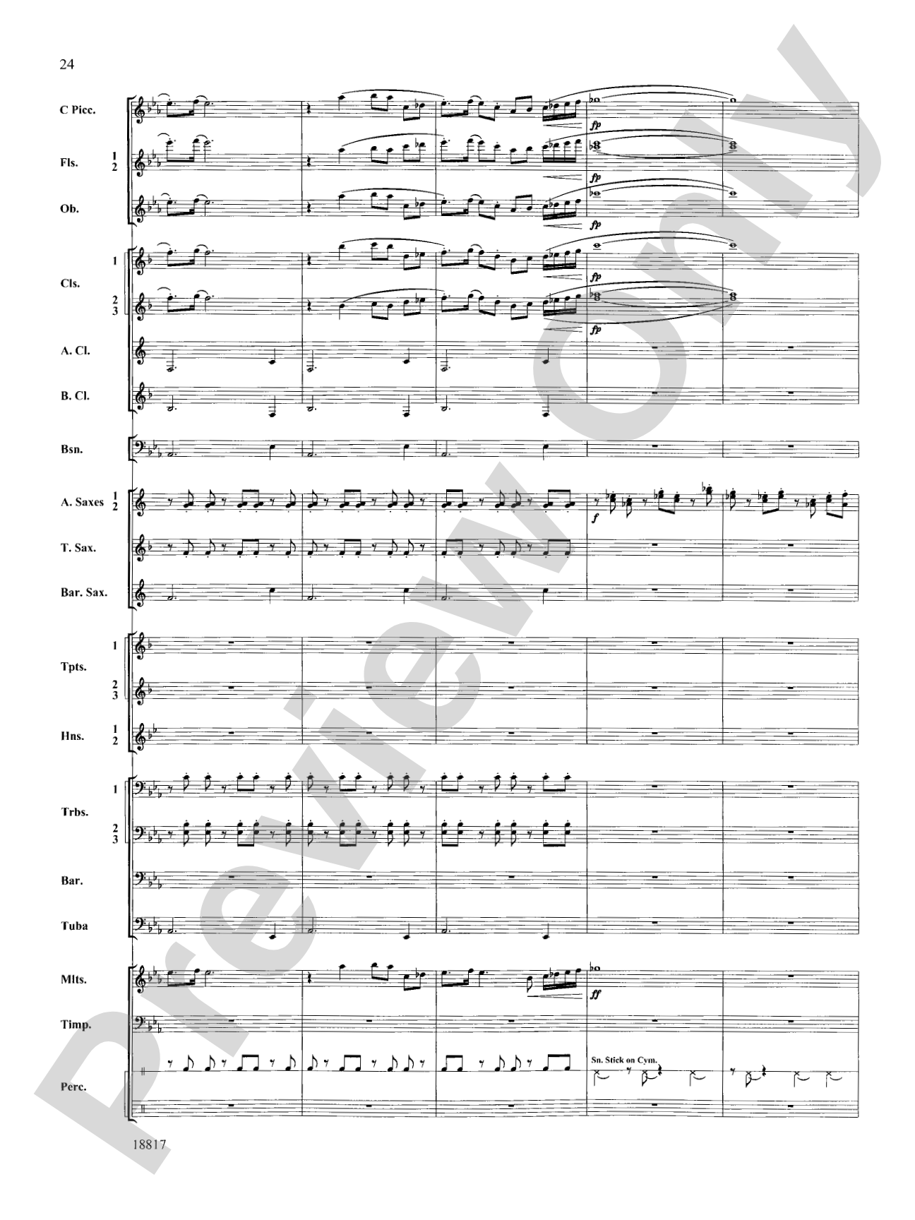 Northwest Rising: Concert Band Conductor Score & Parts