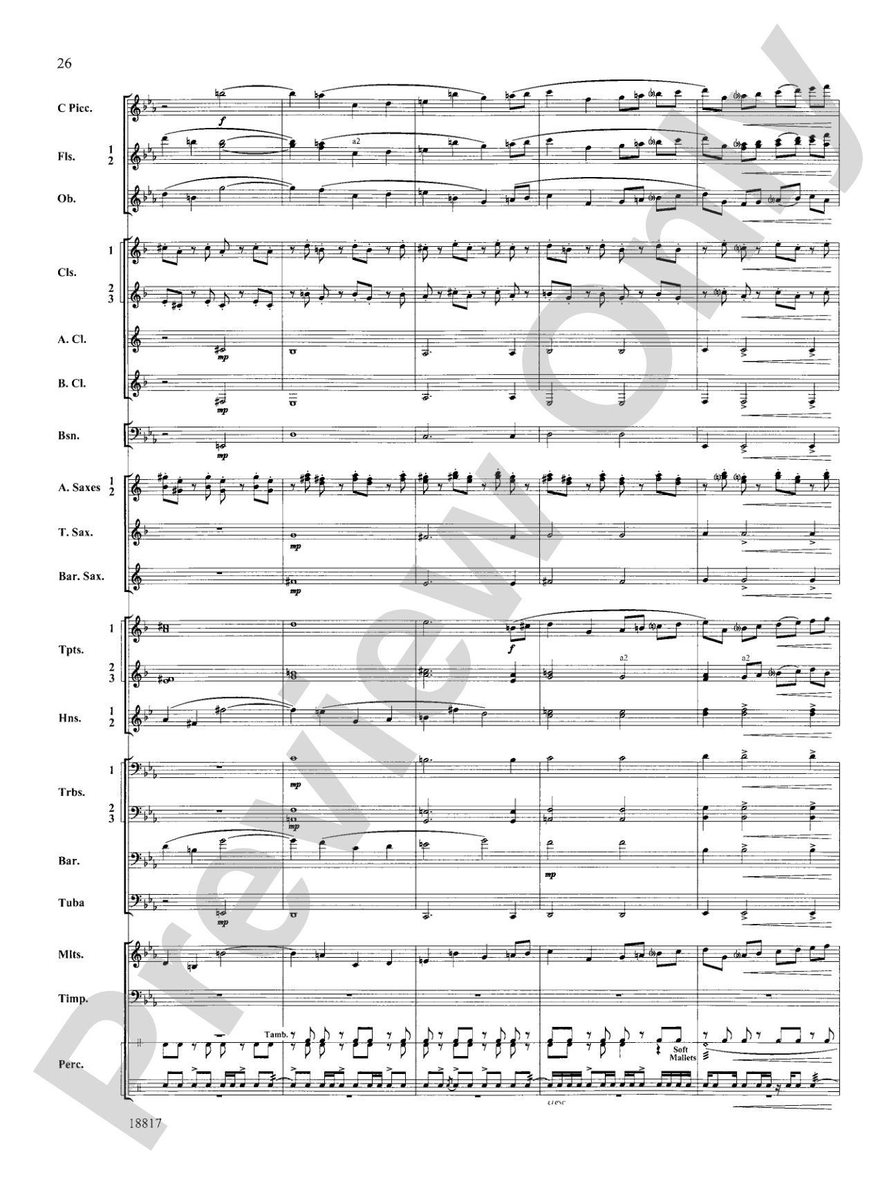 Northwest Rising: Concert Band Conductor Score & Parts