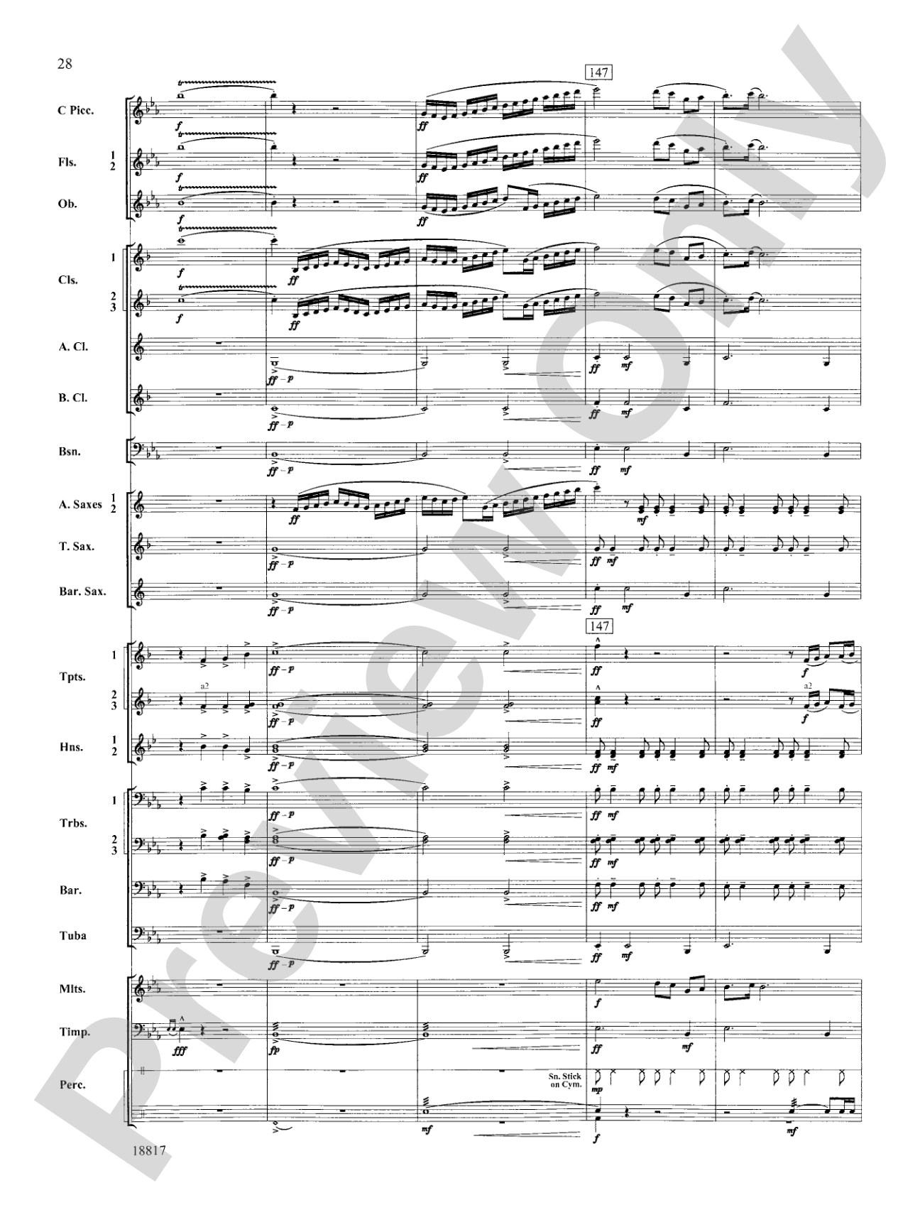 Northwest Rising: Concert Band Conductor Score & Parts