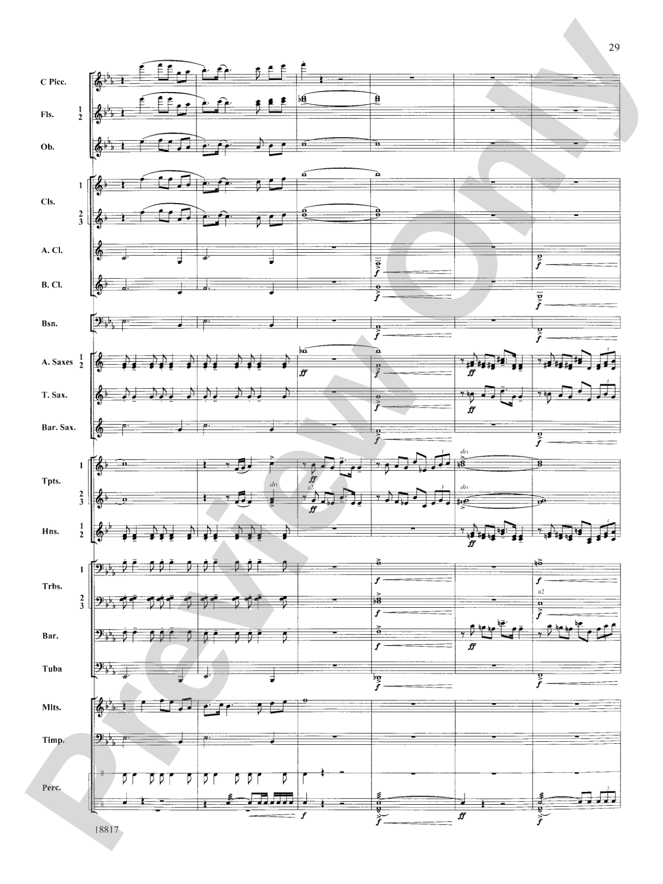 Northwest Rising: Concert Band Conductor Score & Parts