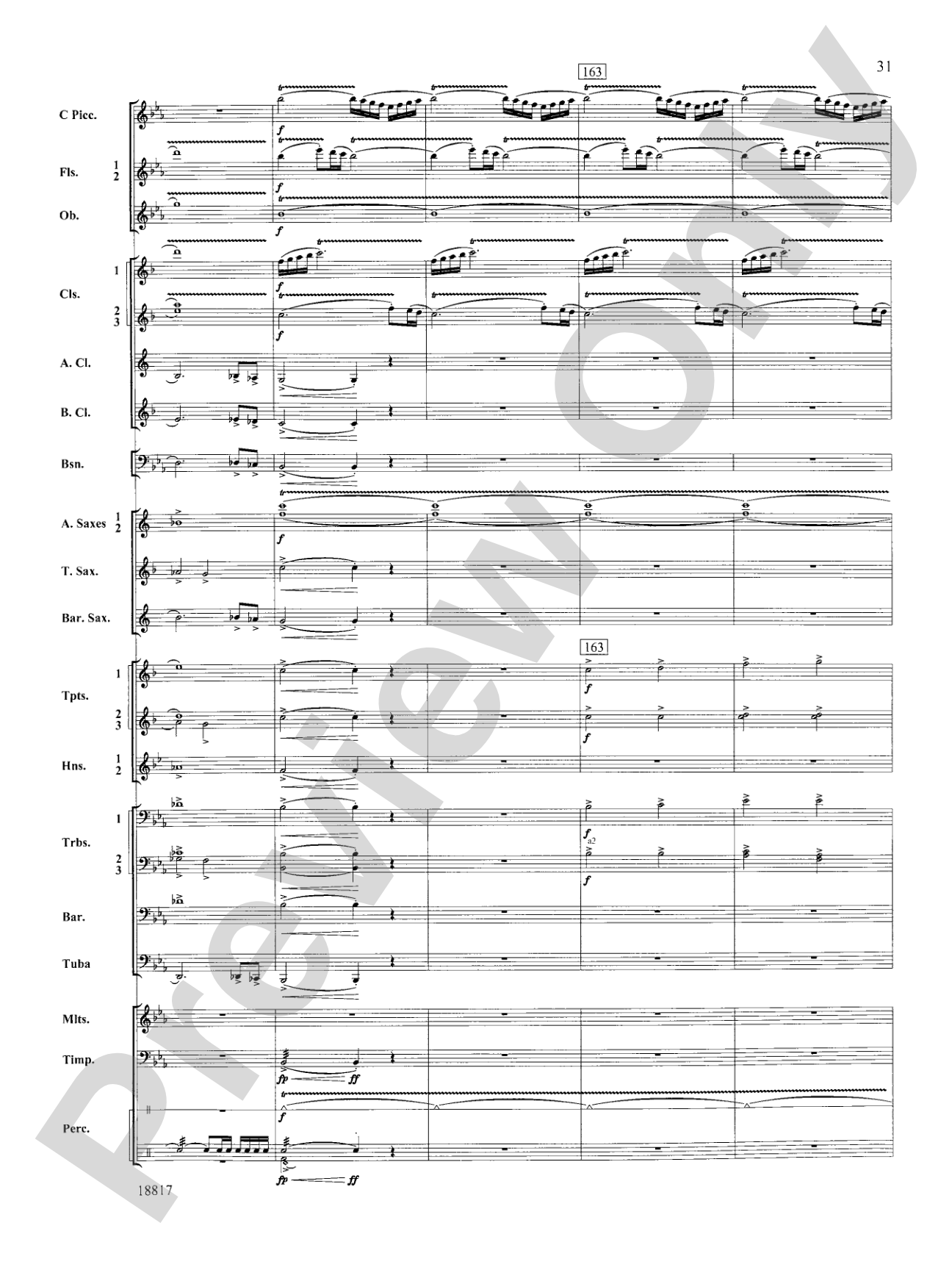 Northwest Rising: Concert Band Conductor Score & Parts