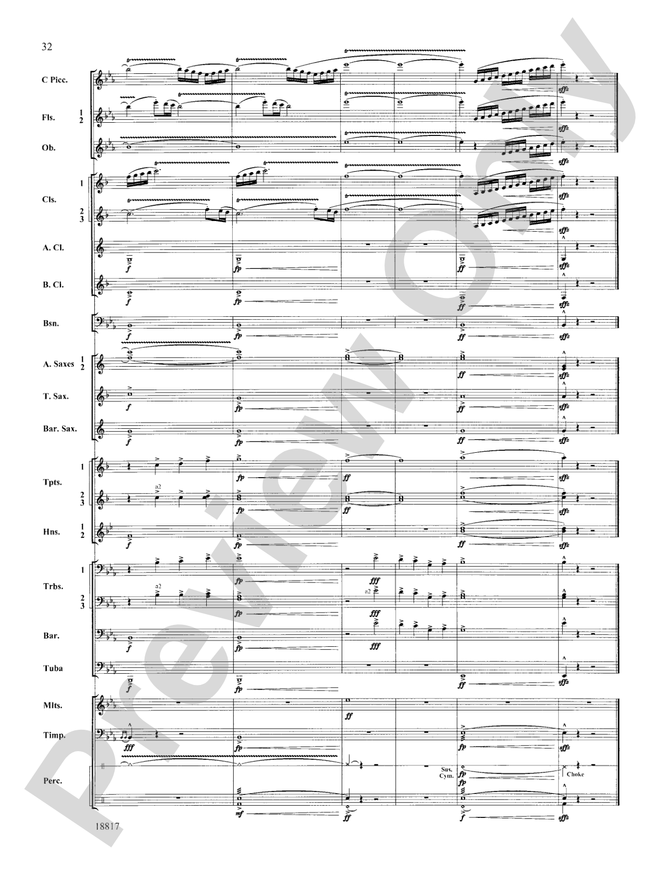 Northwest Rising: Concert Band Conductor Score & Parts