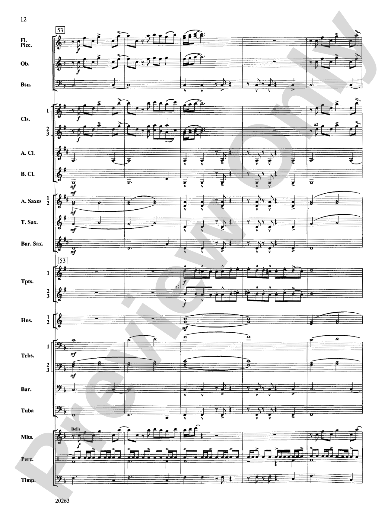 A Simple Celebration: Concert Band Conductor Score & Parts
