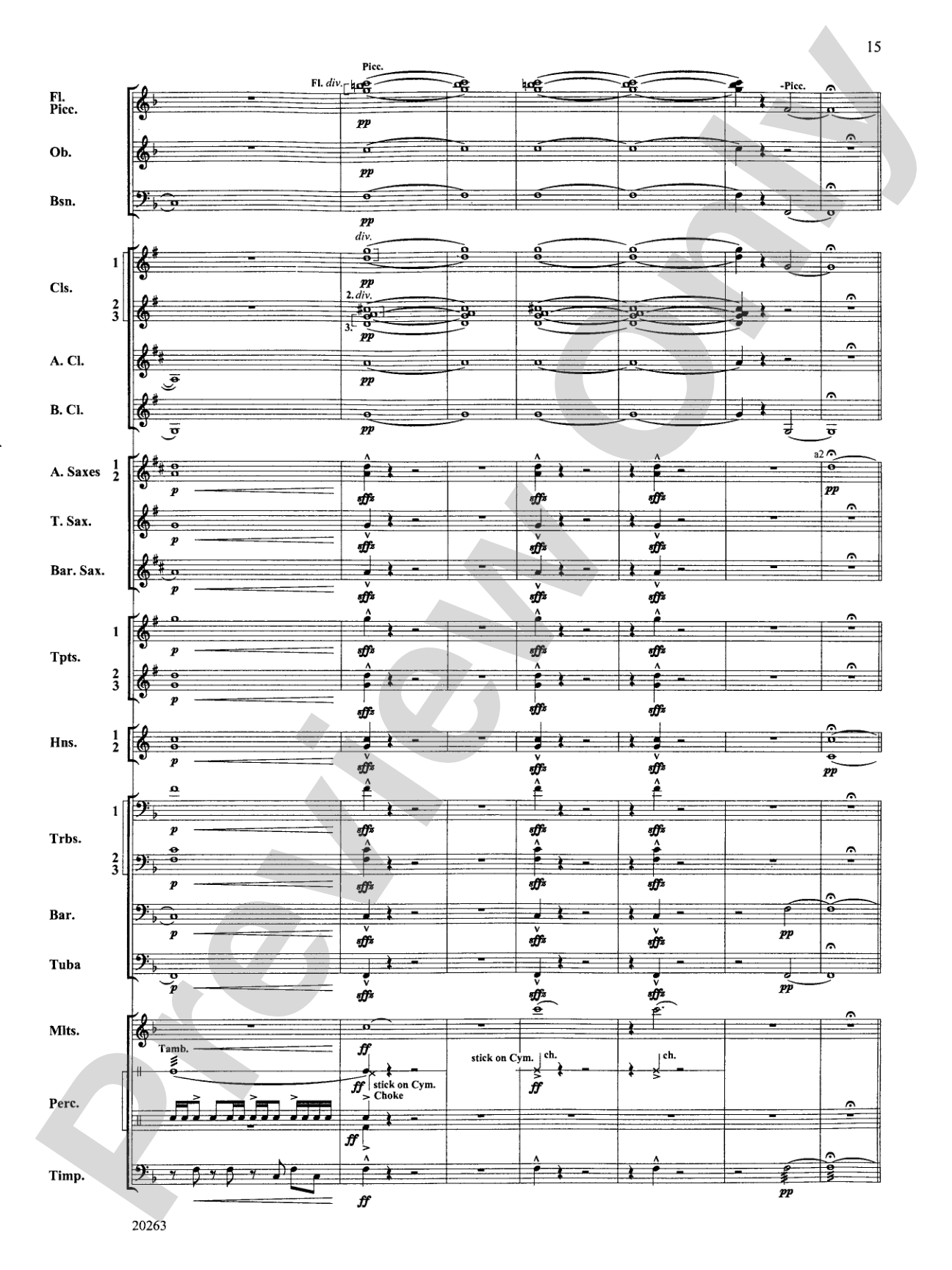 A Simple Celebration: Concert Band Conductor Score & Parts