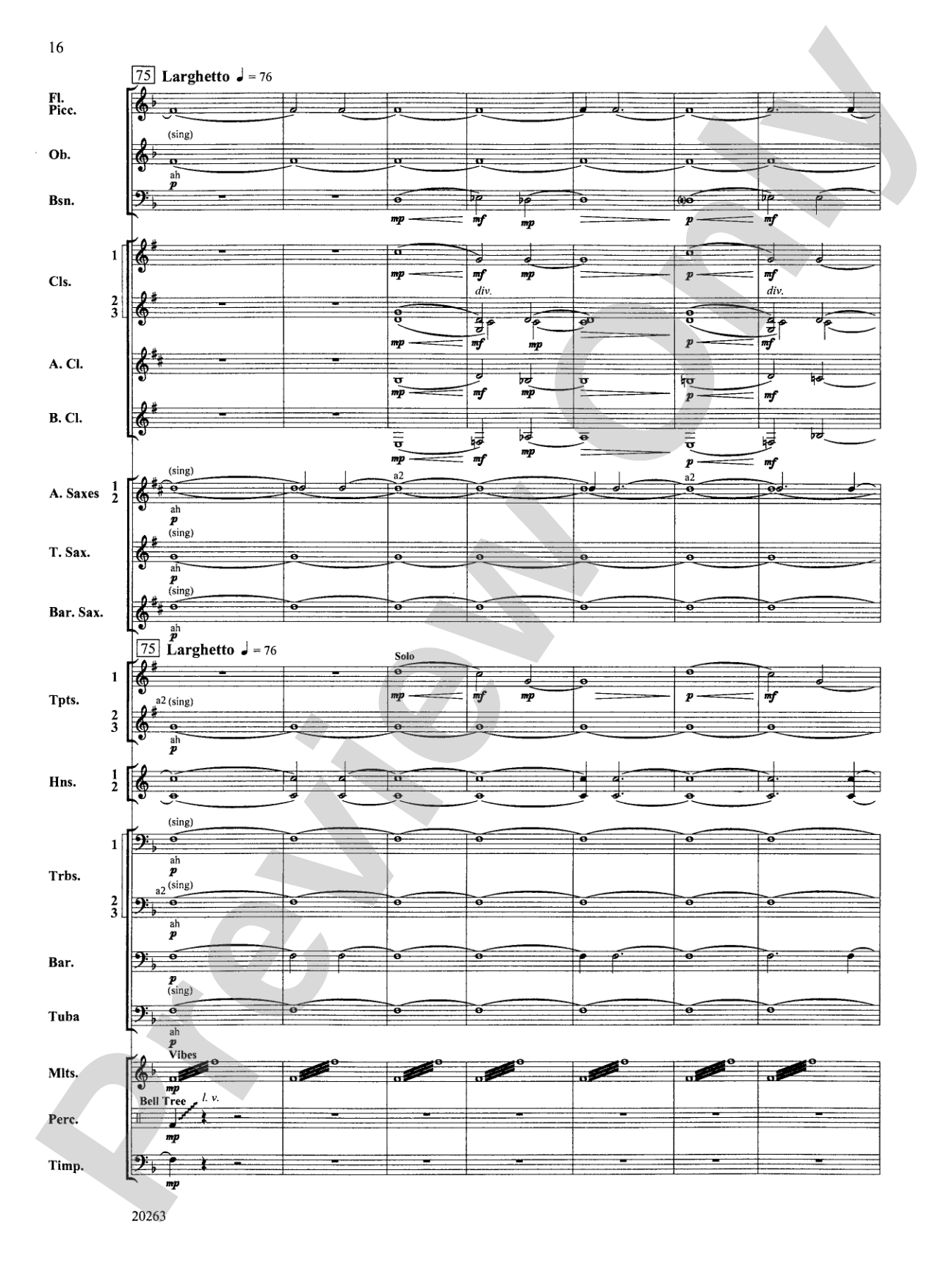 A Simple Celebration: Concert Band Conductor Score & Parts