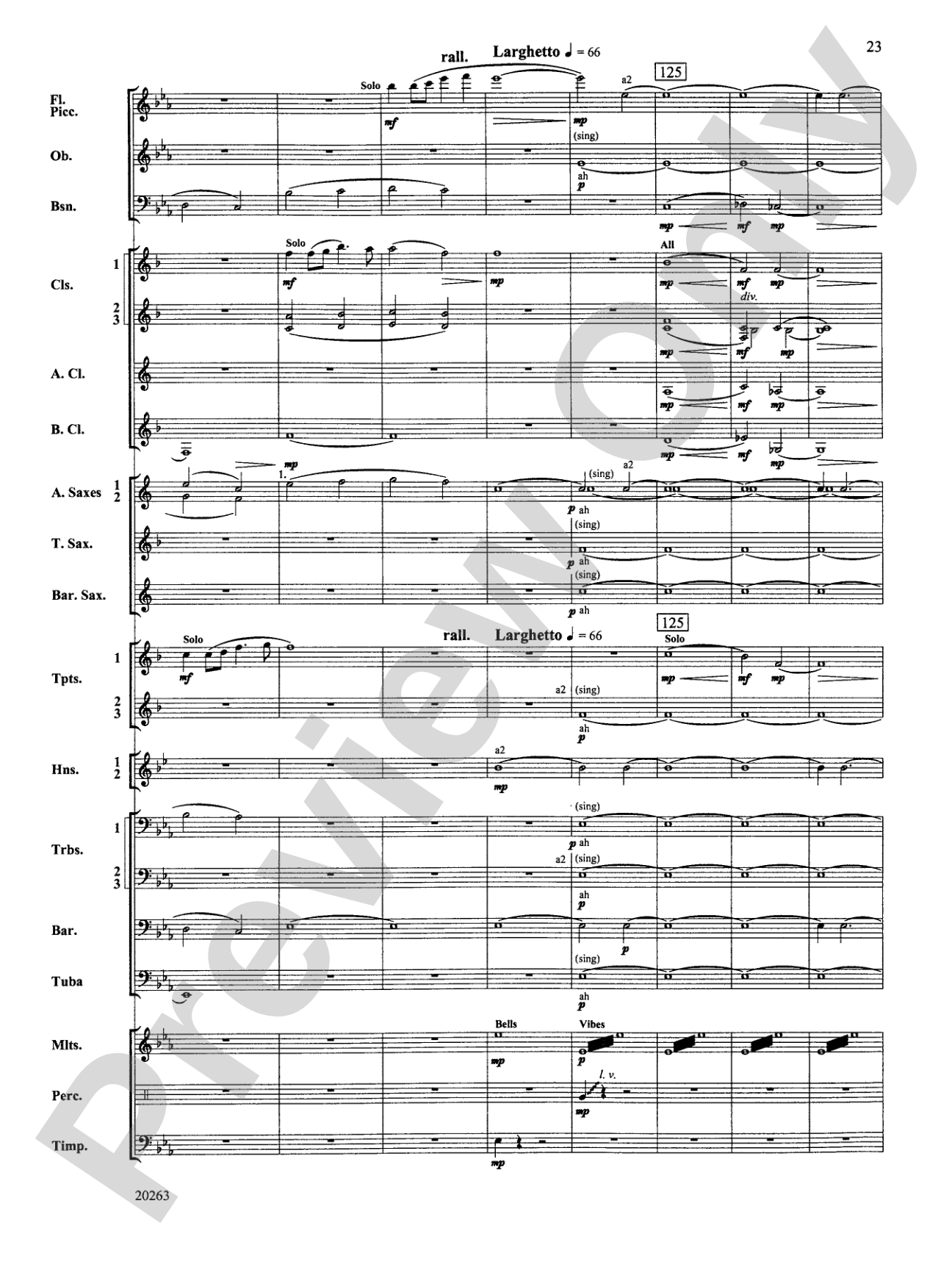 A Simple Celebration: Concert Band Conductor Score & Parts