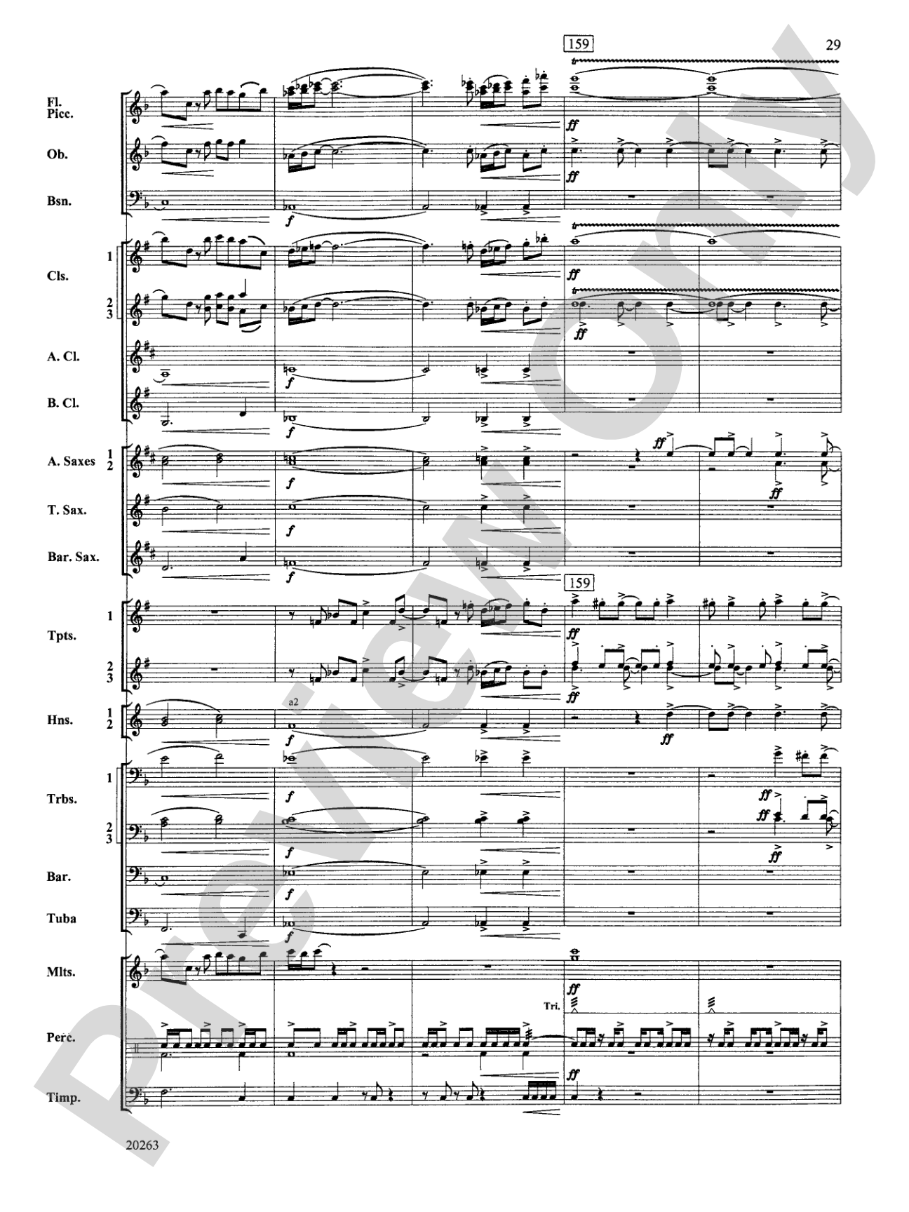 A Simple Celebration: Concert Band Conductor Score & Parts