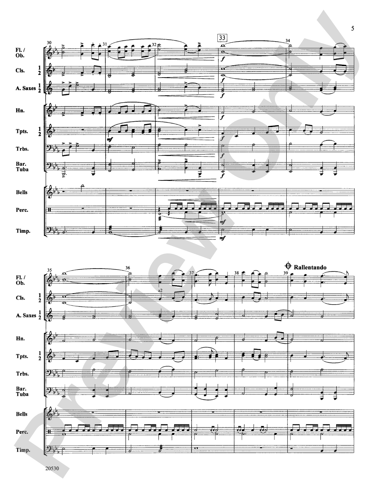 Rock Island Trail: Concert Band Conductor Score & Parts