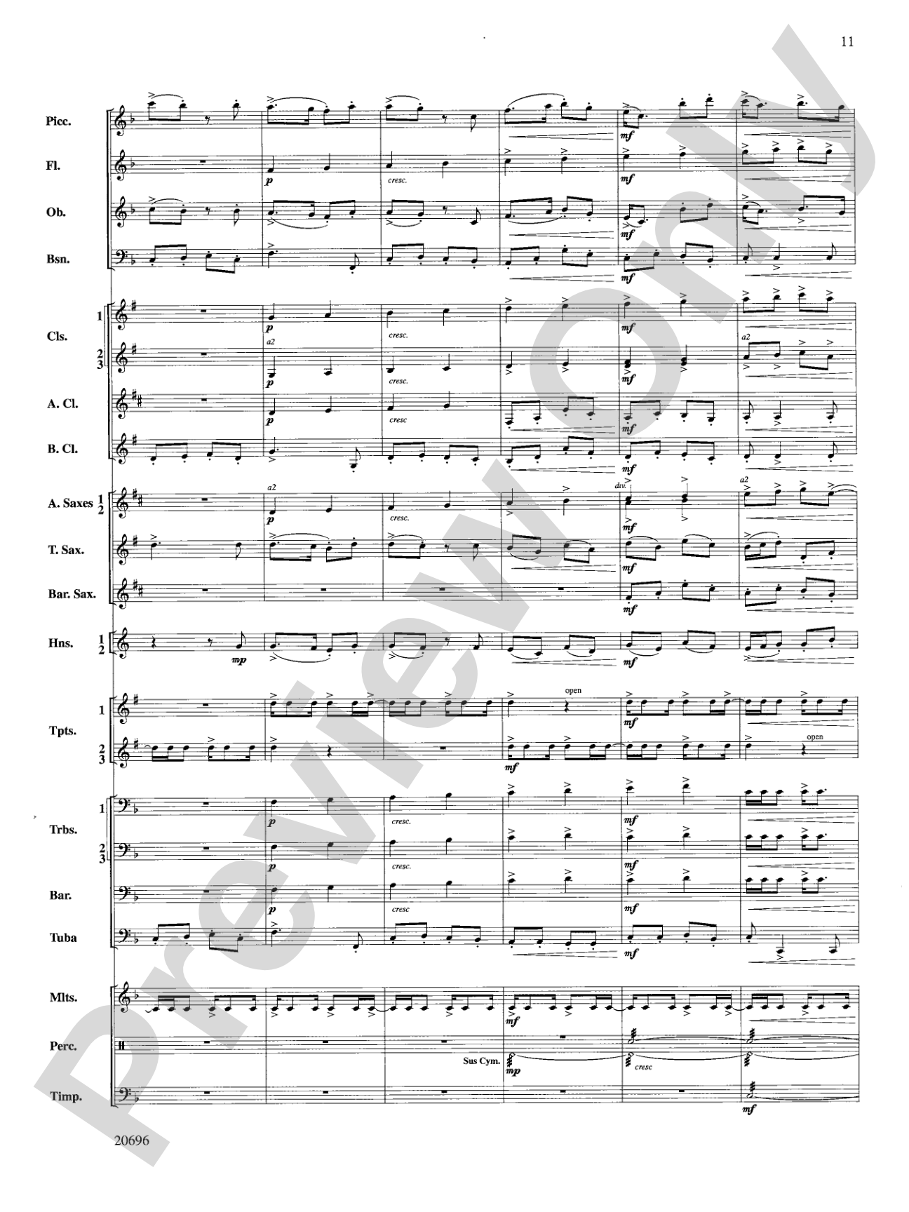 Welsh Ayres & Dances: Concert Band Conductor Score & Parts