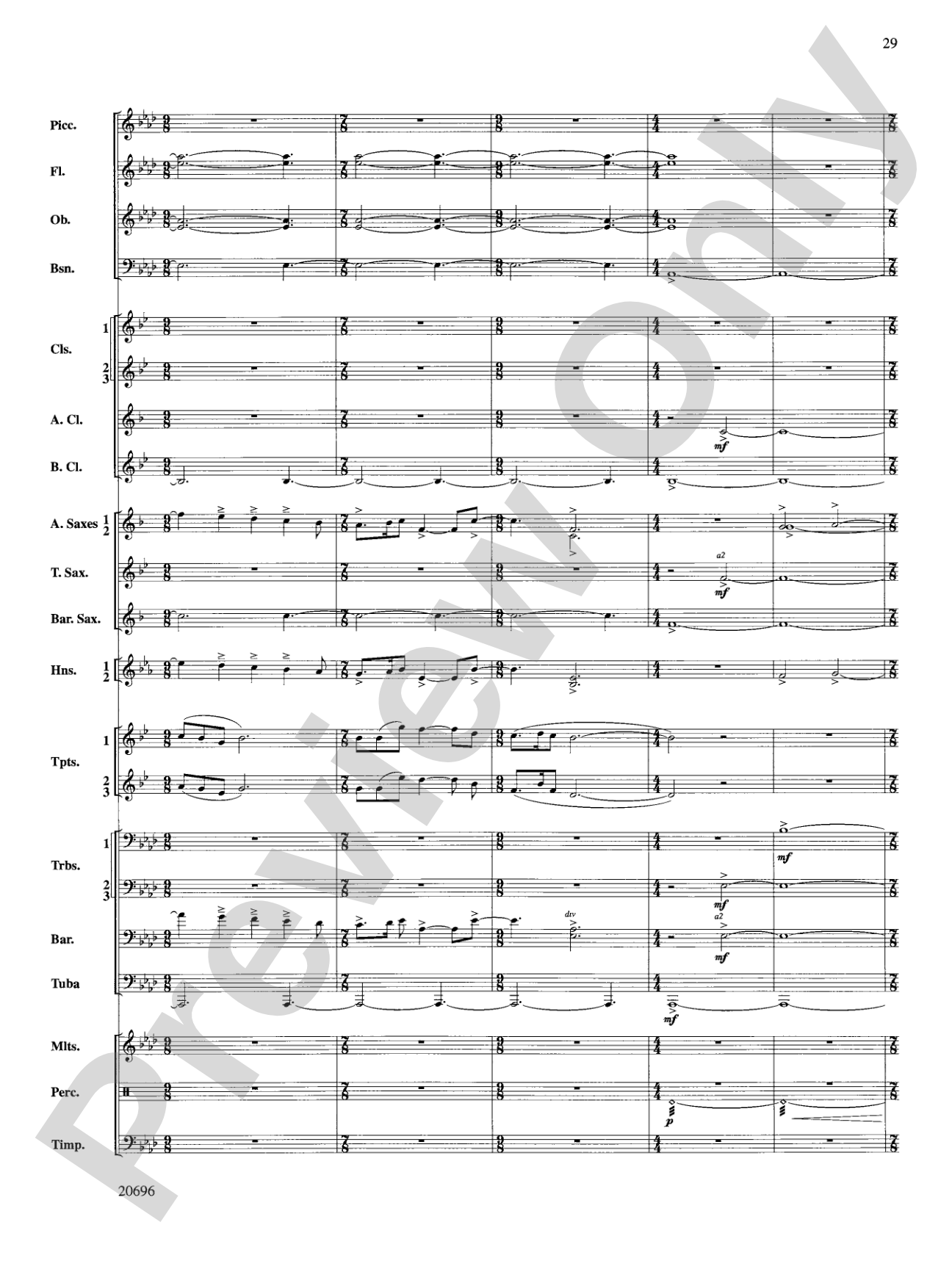 Welsh Ayres & Dances: Concert Band Conductor Score & Parts
