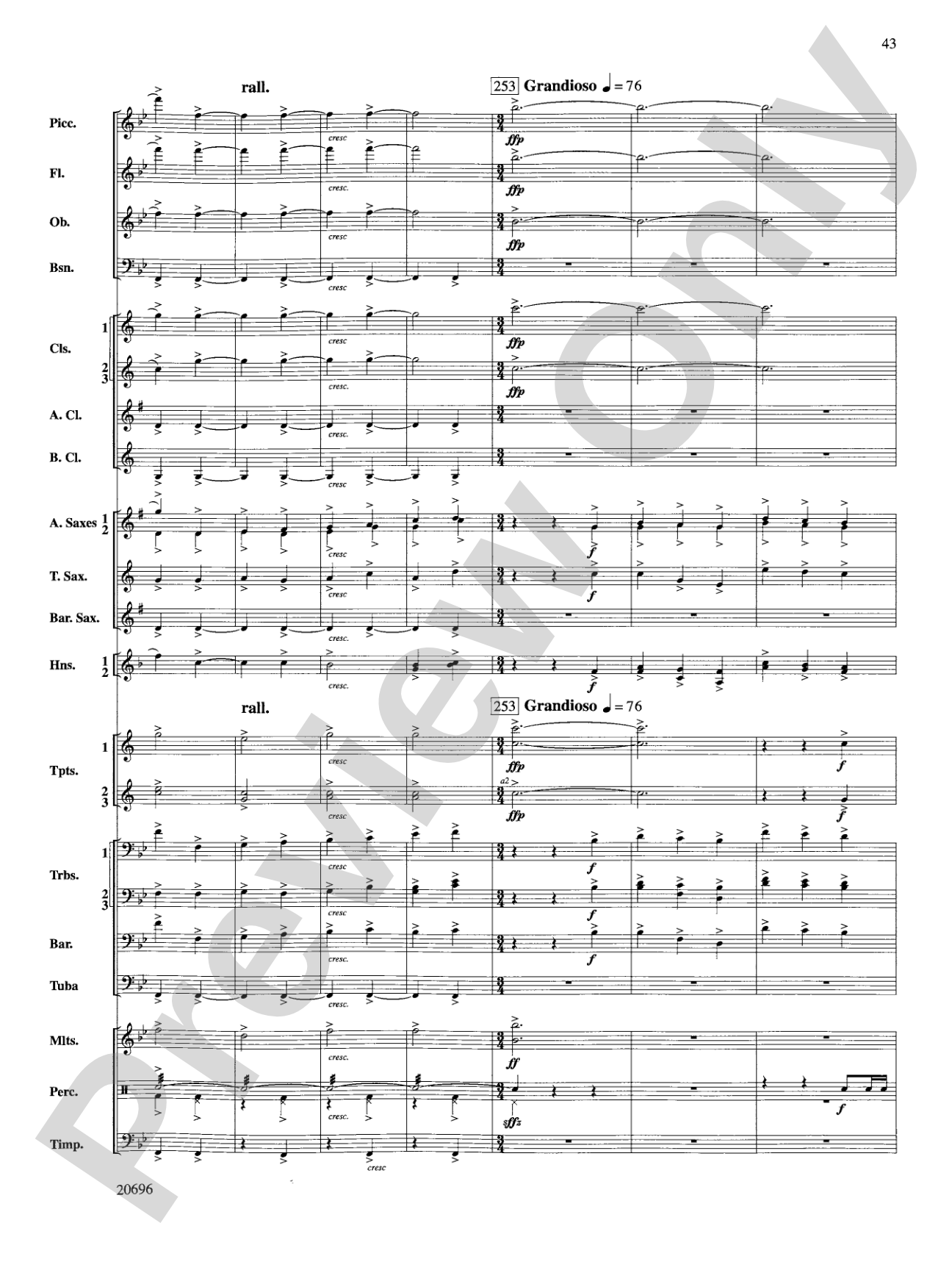 Welsh Ayres & Dances: Concert Band Conductor Score & Parts