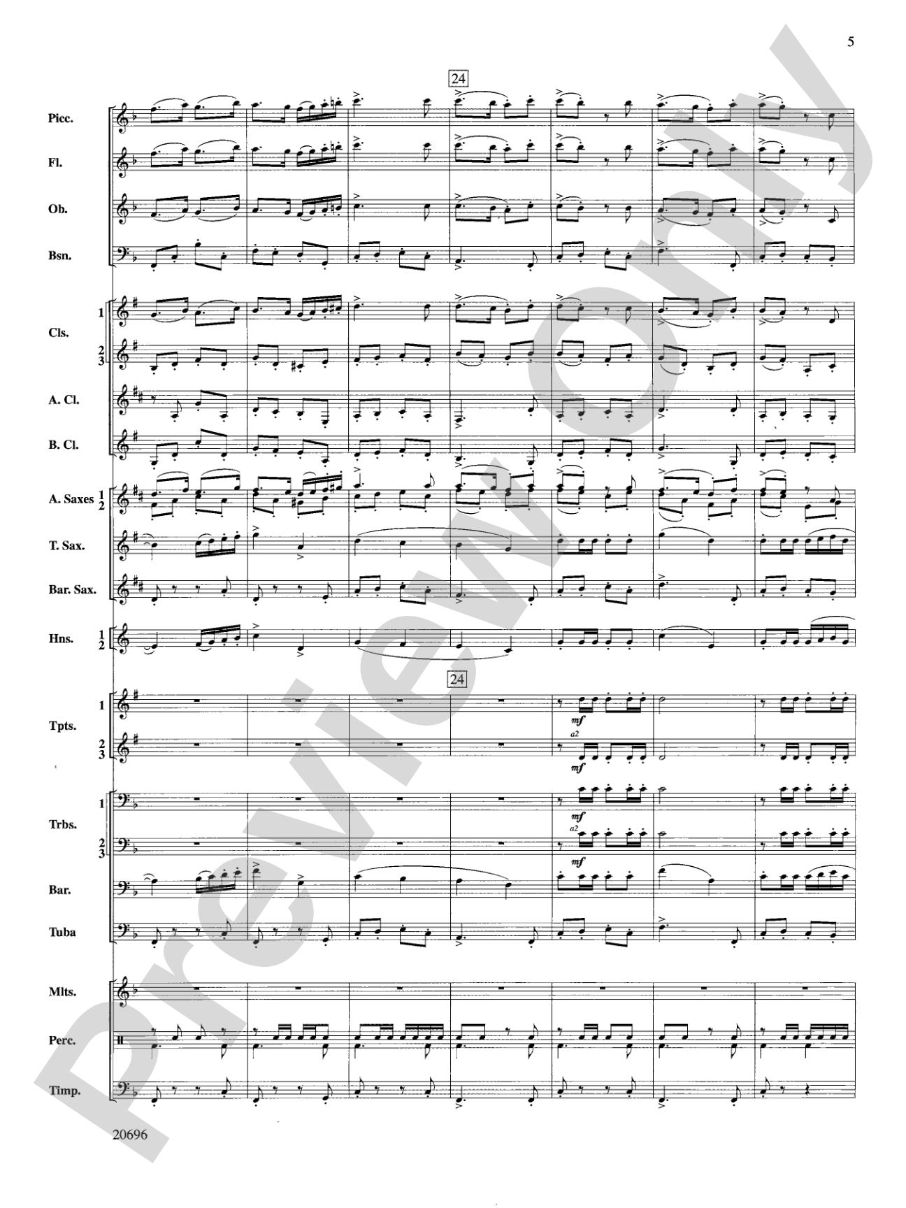 Welsh Ayres & Dances: Concert Band Conductor Score & Parts