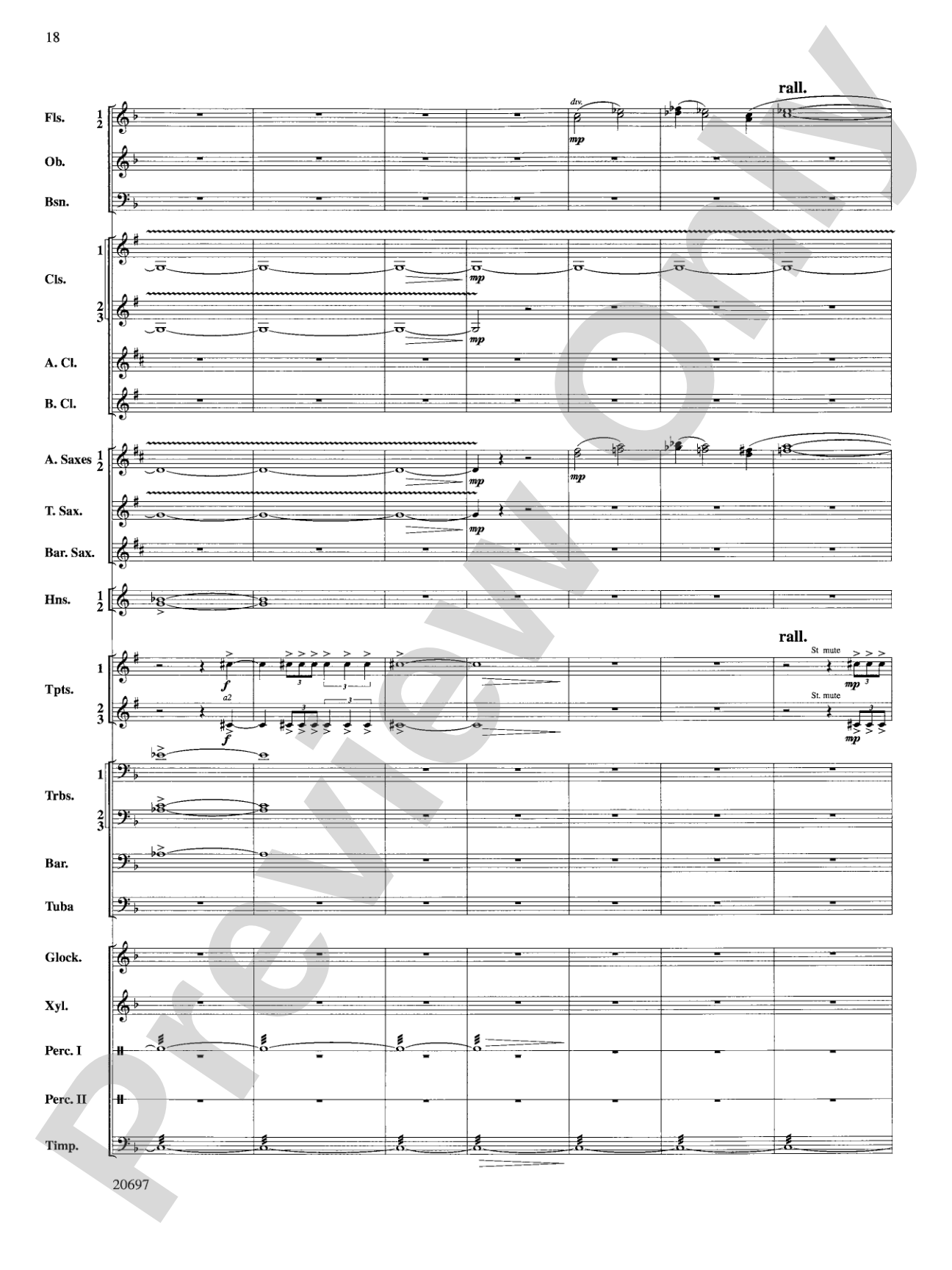 The Final Voyage: Concert Band Conductor Score & Parts