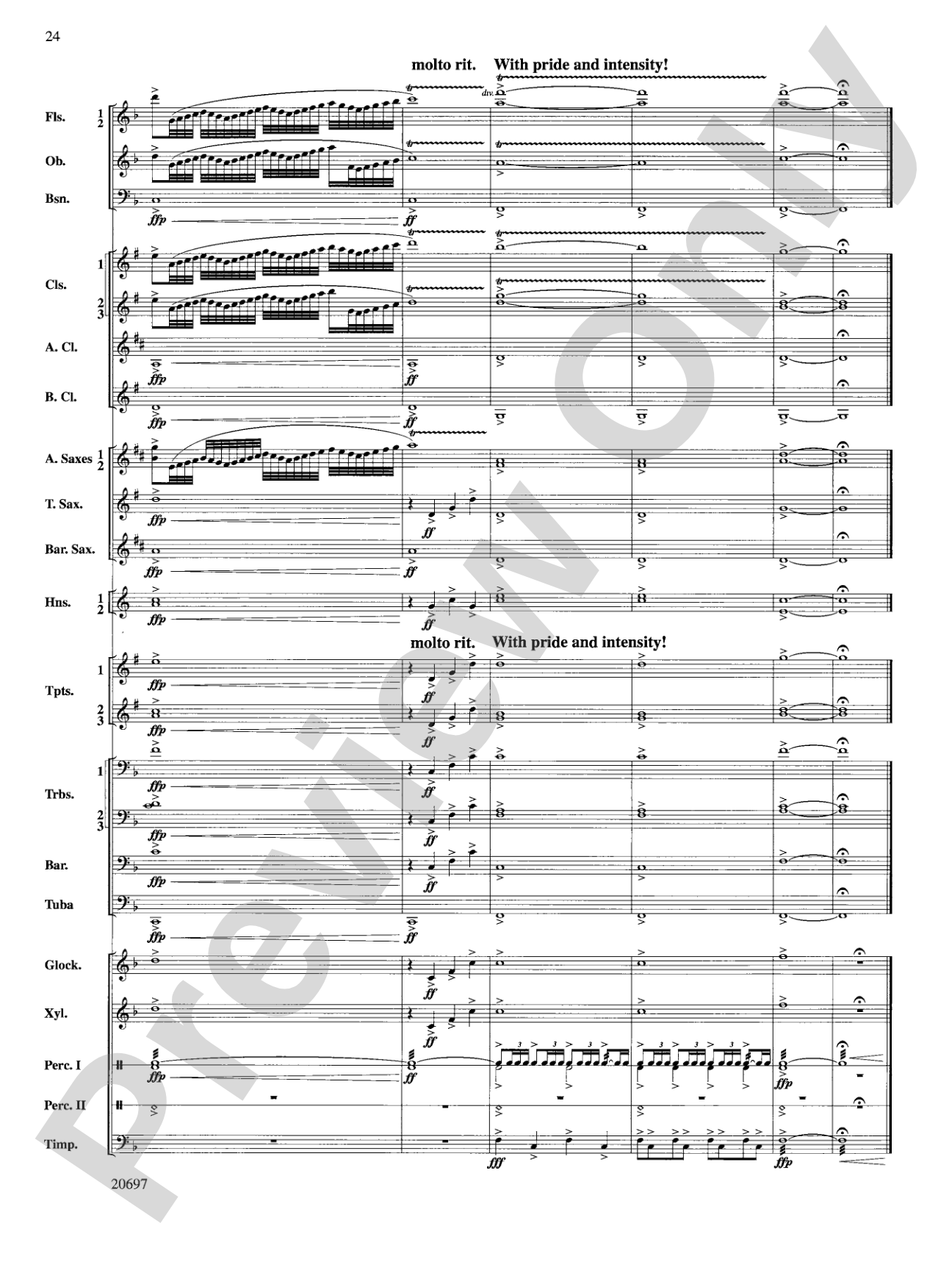 The Final Voyage: Concert Band Conductor Score & Parts
