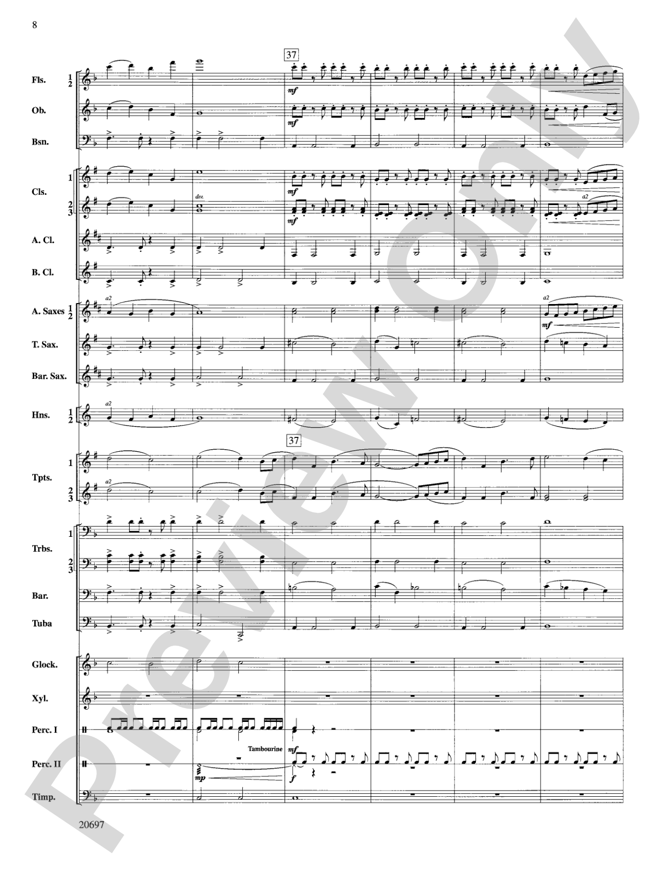 The Final Voyage: Concert Band Conductor Score & Parts