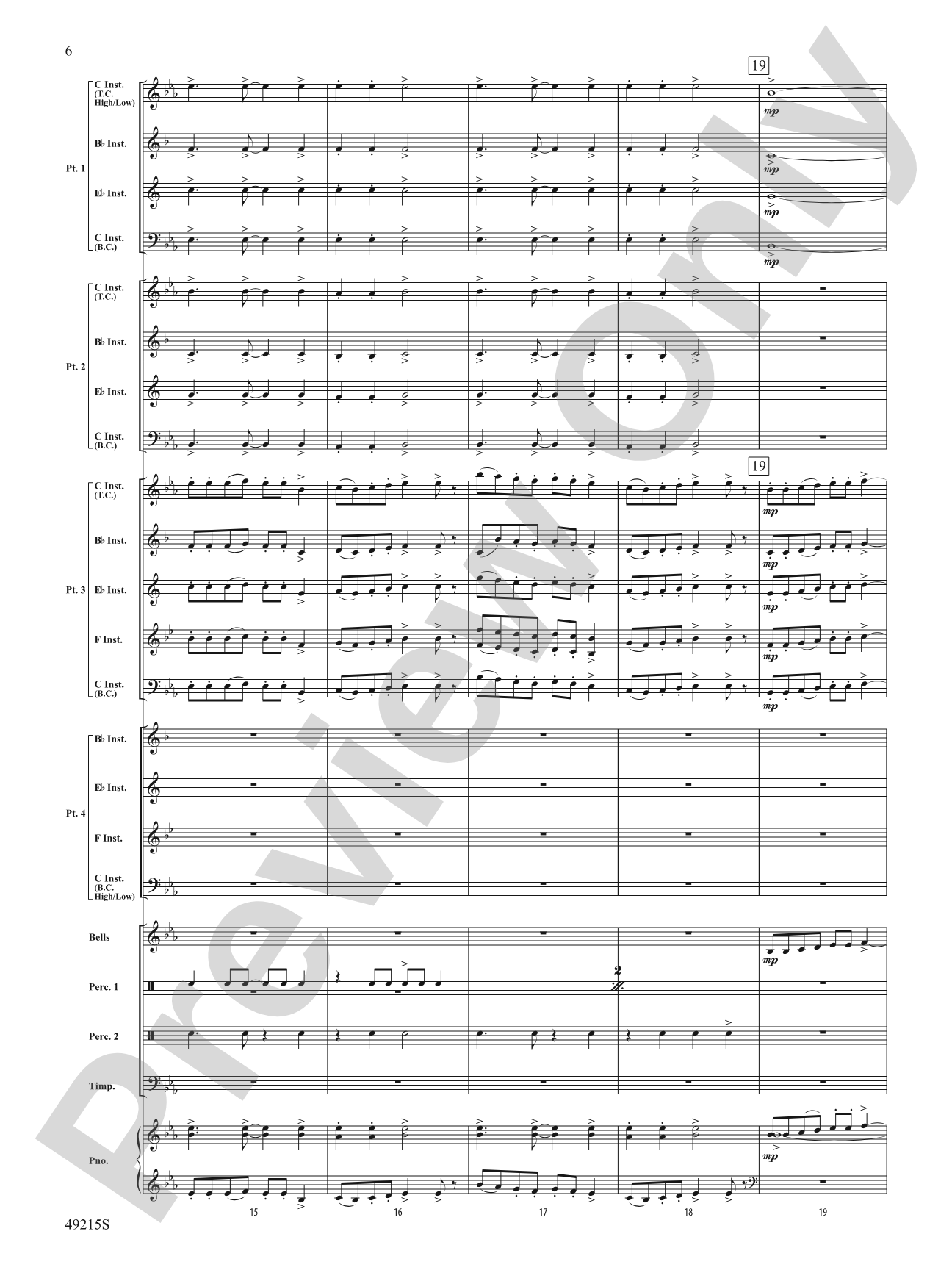 At the Feast of Stephen: Flexible Band/String Ensemble Score & Parts